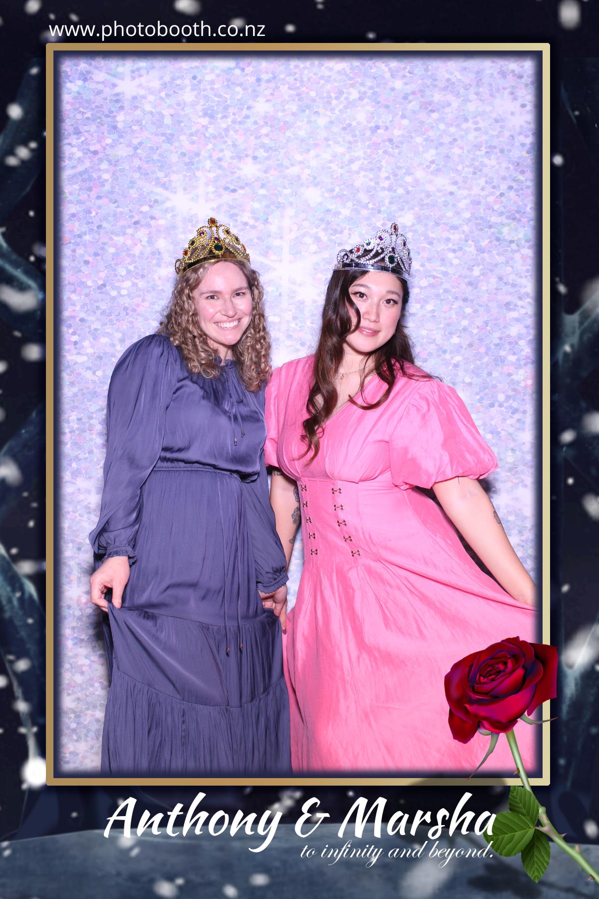 Marsha & Anthony's Wedding | View more photos from the event at gallery.photobooth.co.nz/u/SelfieCentral/Marsha-Anthonys-Wedding