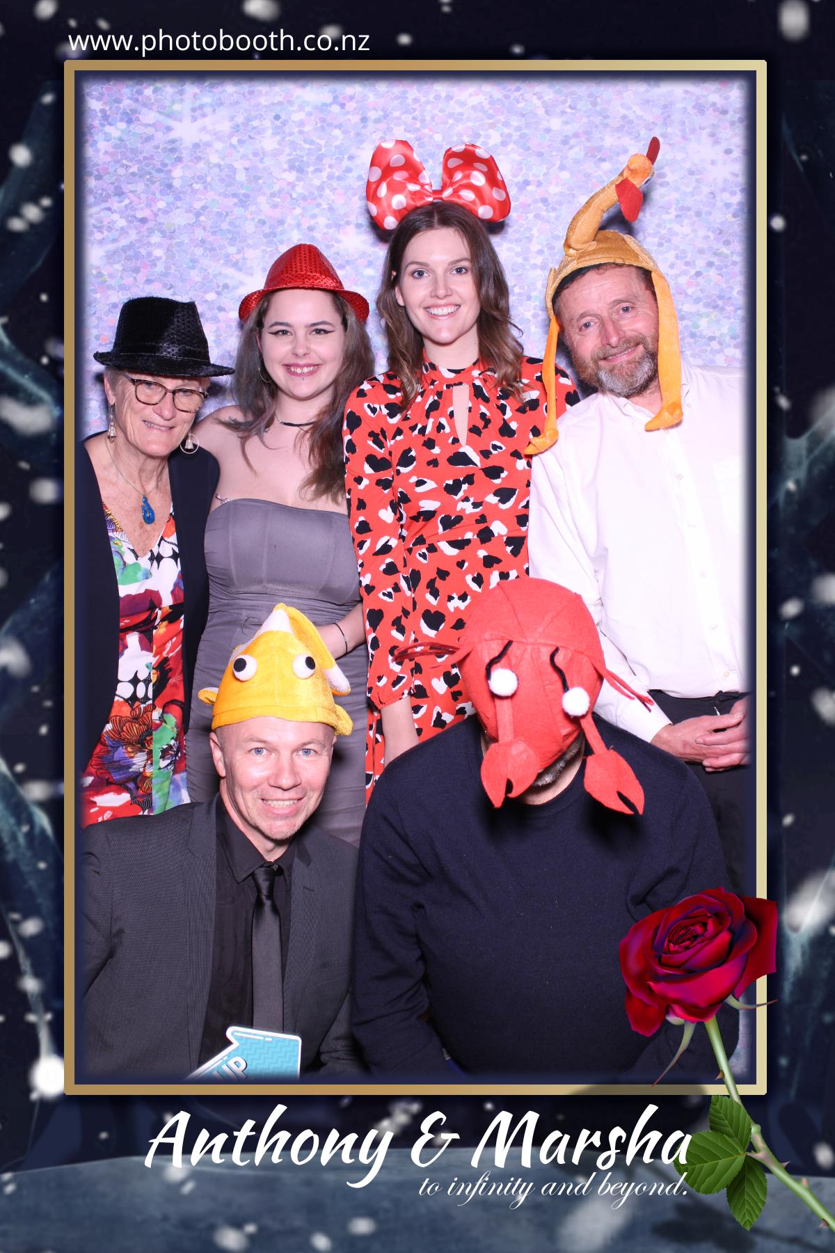 Marsha & Anthony's Wedding | View more photos from the event at gallery.photobooth.co.nz/u/SelfieCentral/Marsha-Anthonys-Wedding