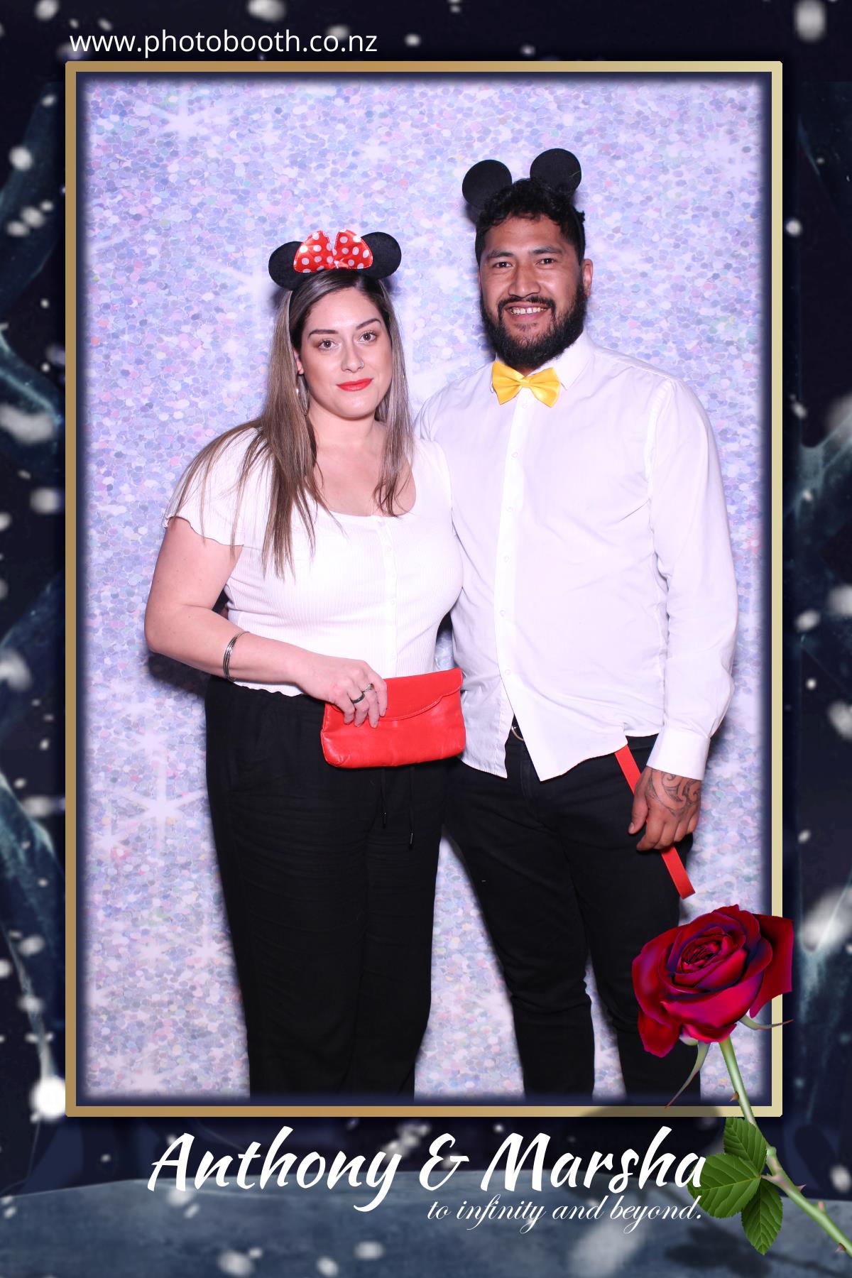 Marsha & Anthony's Wedding | View more photos from the event at gallery.photobooth.co.nz/u/SelfieCentral/Marsha-Anthonys-Wedding