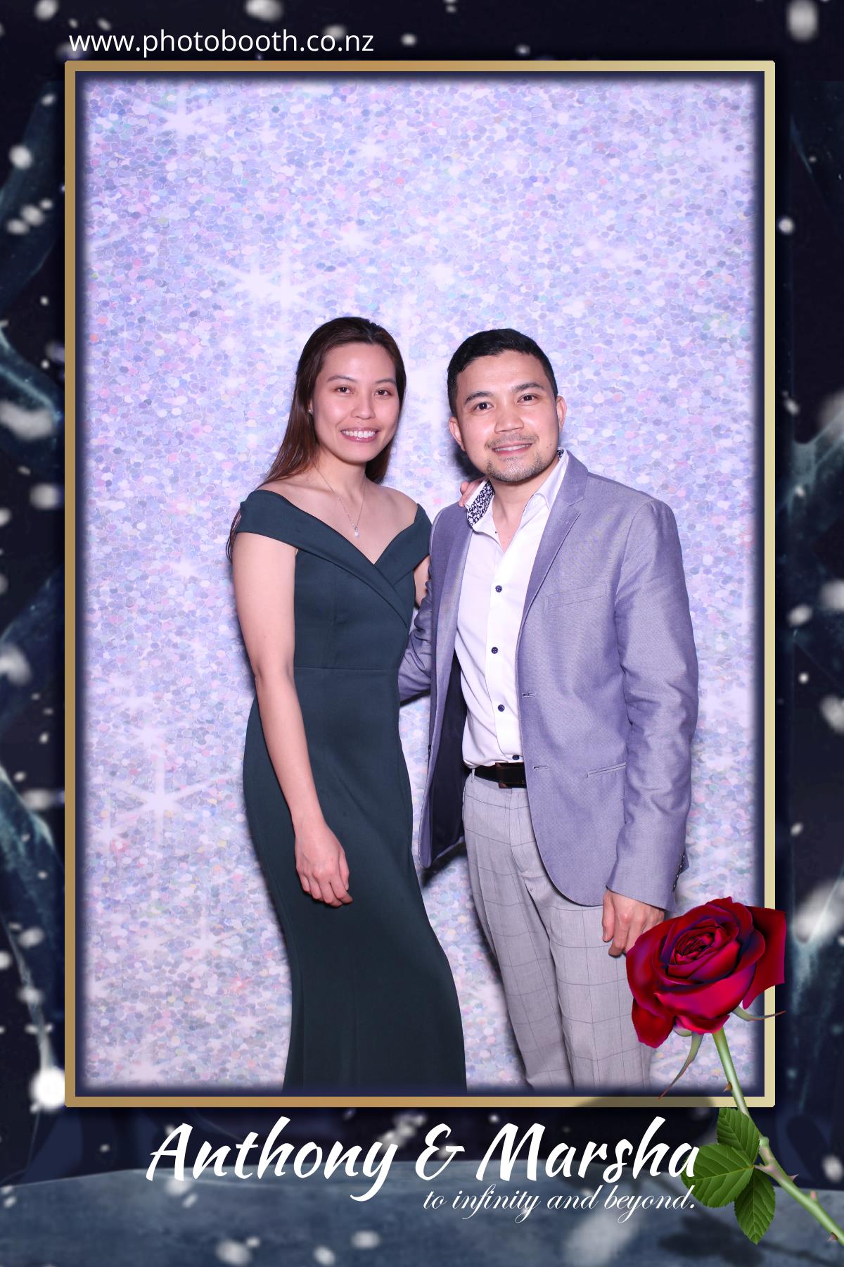 Marsha & Anthony's Wedding | View more photos from the event at gallery.photobooth.co.nz/u/SelfieCentral/Marsha-Anthonys-Wedding