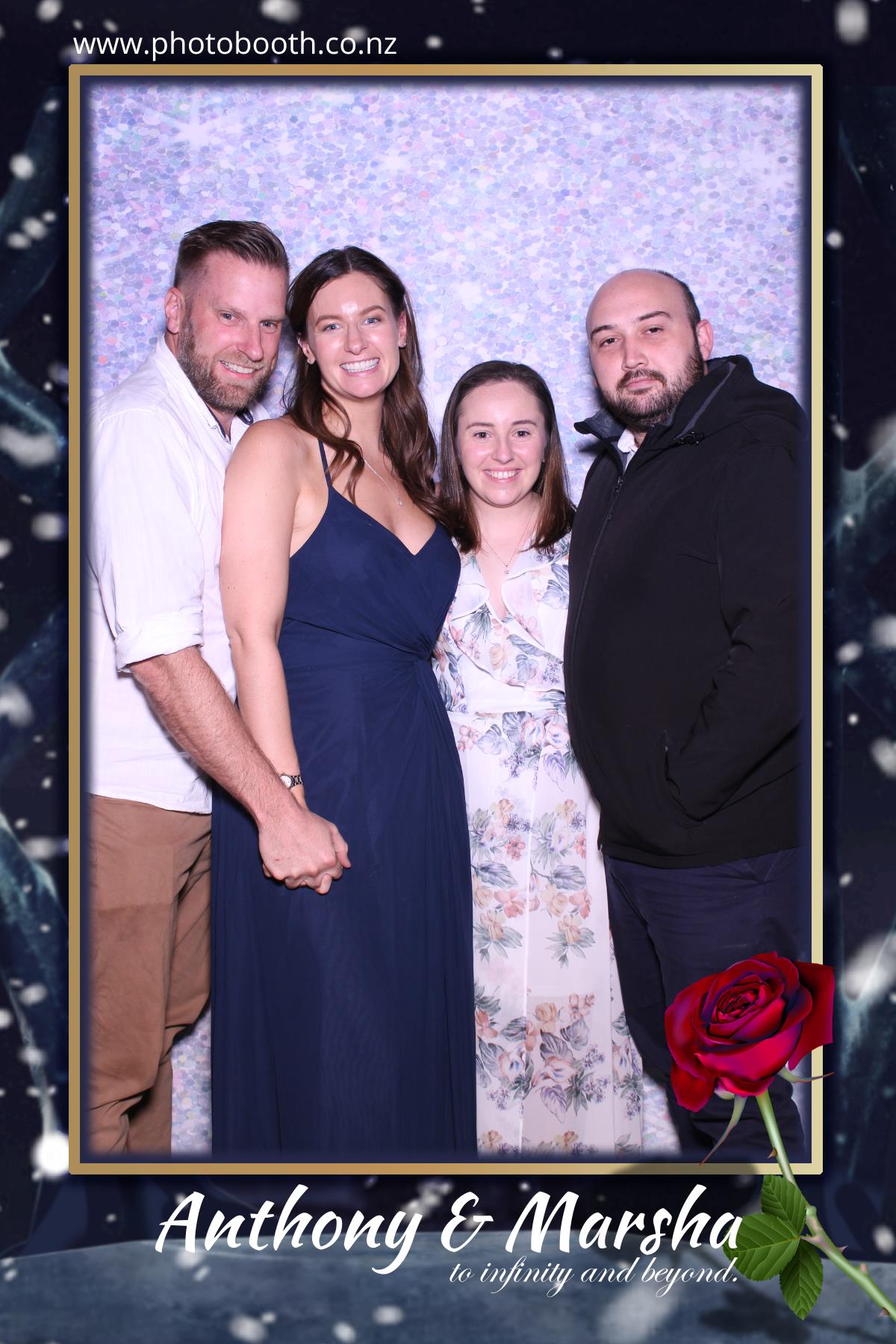 Marsha & Anthony's Wedding | View more photos from the event at gallery.photobooth.co.nz/u/SelfieCentral/Marsha-Anthonys-Wedding