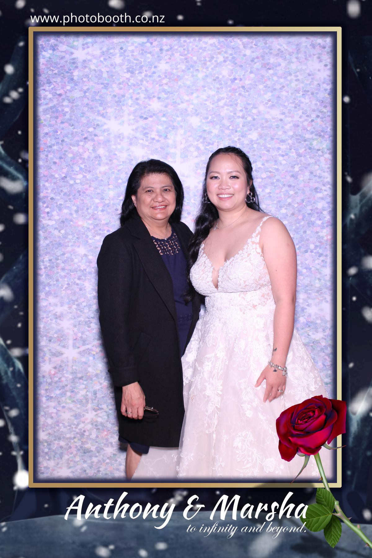 Marsha & Anthony's Wedding | View more photos from the event at gallery.photobooth.co.nz/u/SelfieCentral/Marsha-Anthonys-Wedding