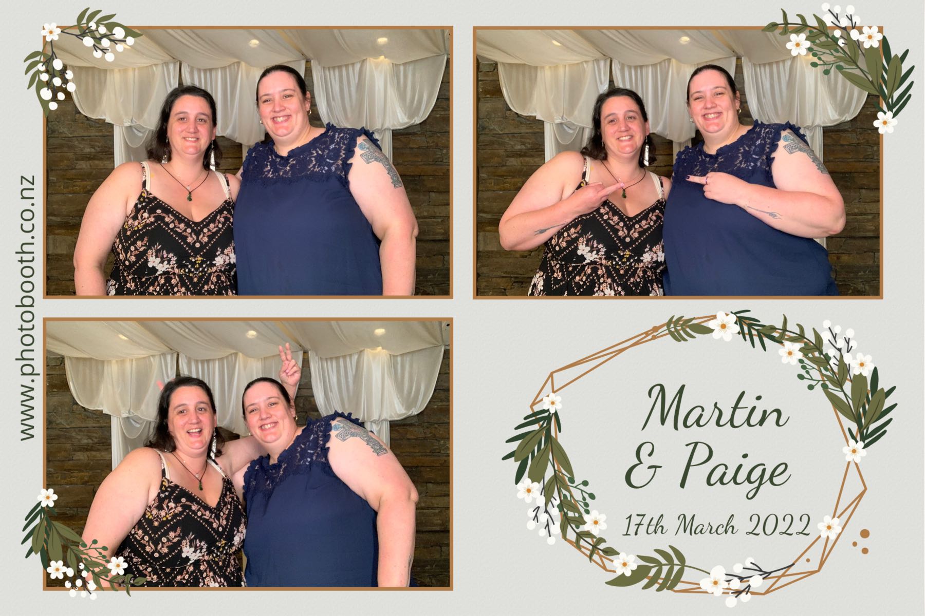Martin & Paige's Wedding | View more photos from the event at gallery.photobooth.co.nz/u/SelfieCentral/Martin-Paiges-Wedding