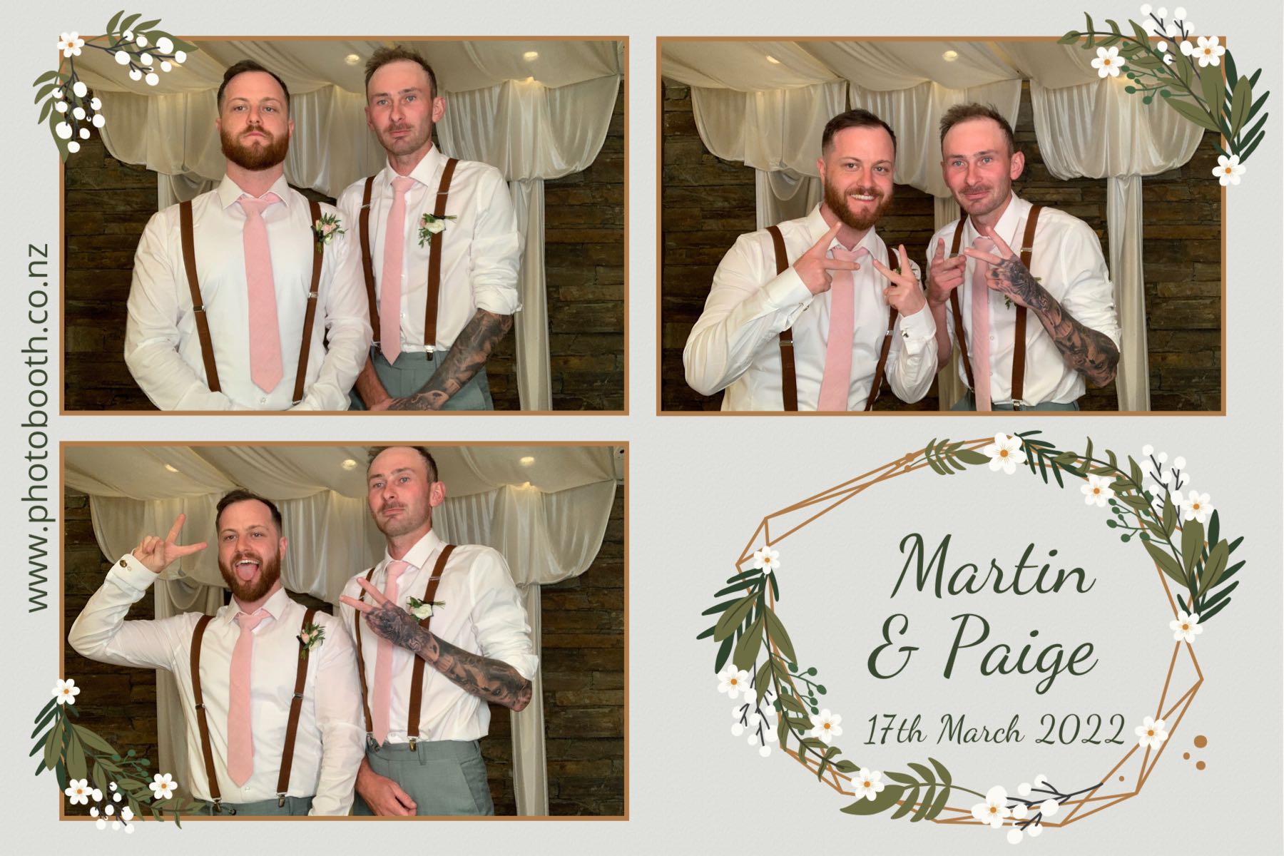 Martin & Paige's Wedding | View more photos from the event at gallery.photobooth.co.nz/u/SelfieCentral/Martin-Paiges-Wedding
