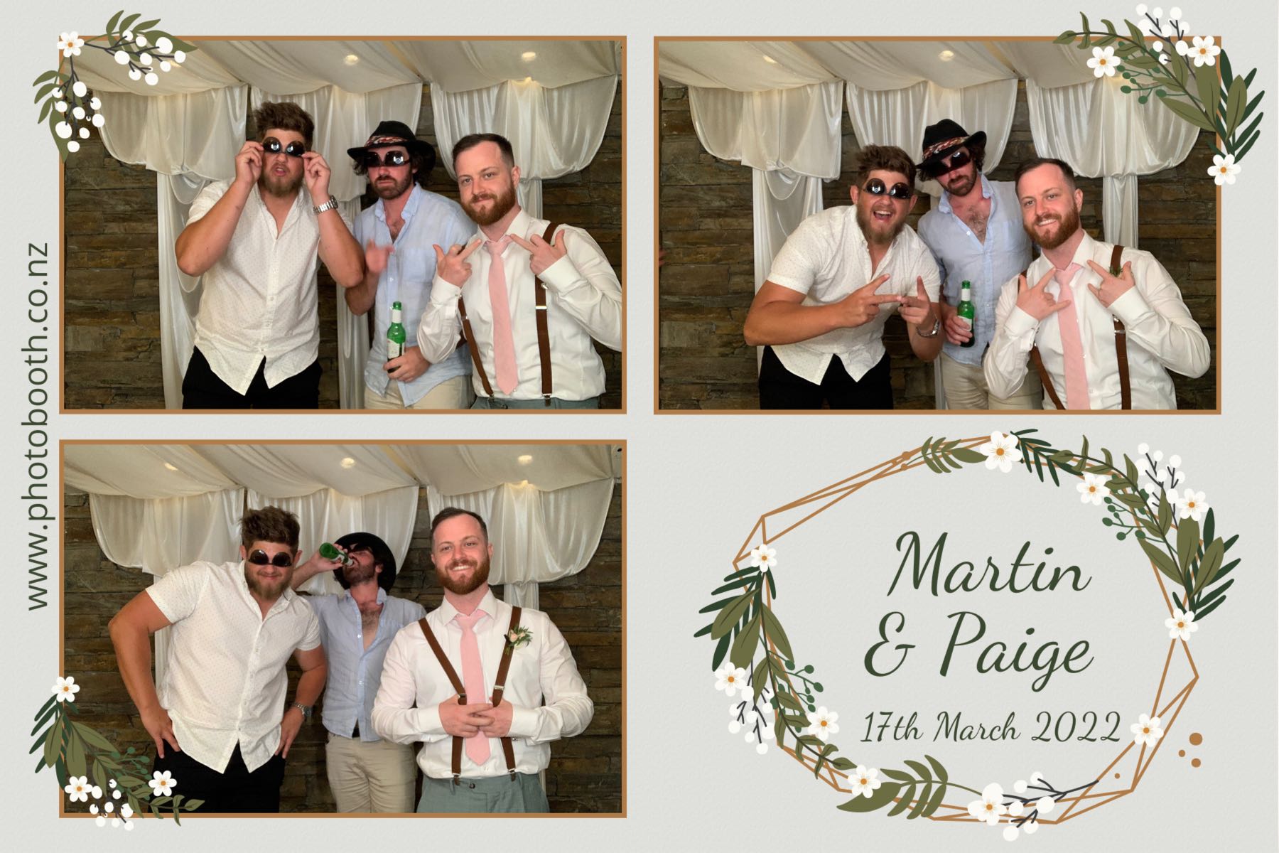 Martin & Paige's Wedding | View more photos from the event at gallery.photobooth.co.nz/u/SelfieCentral/Martin-Paiges-Wedding