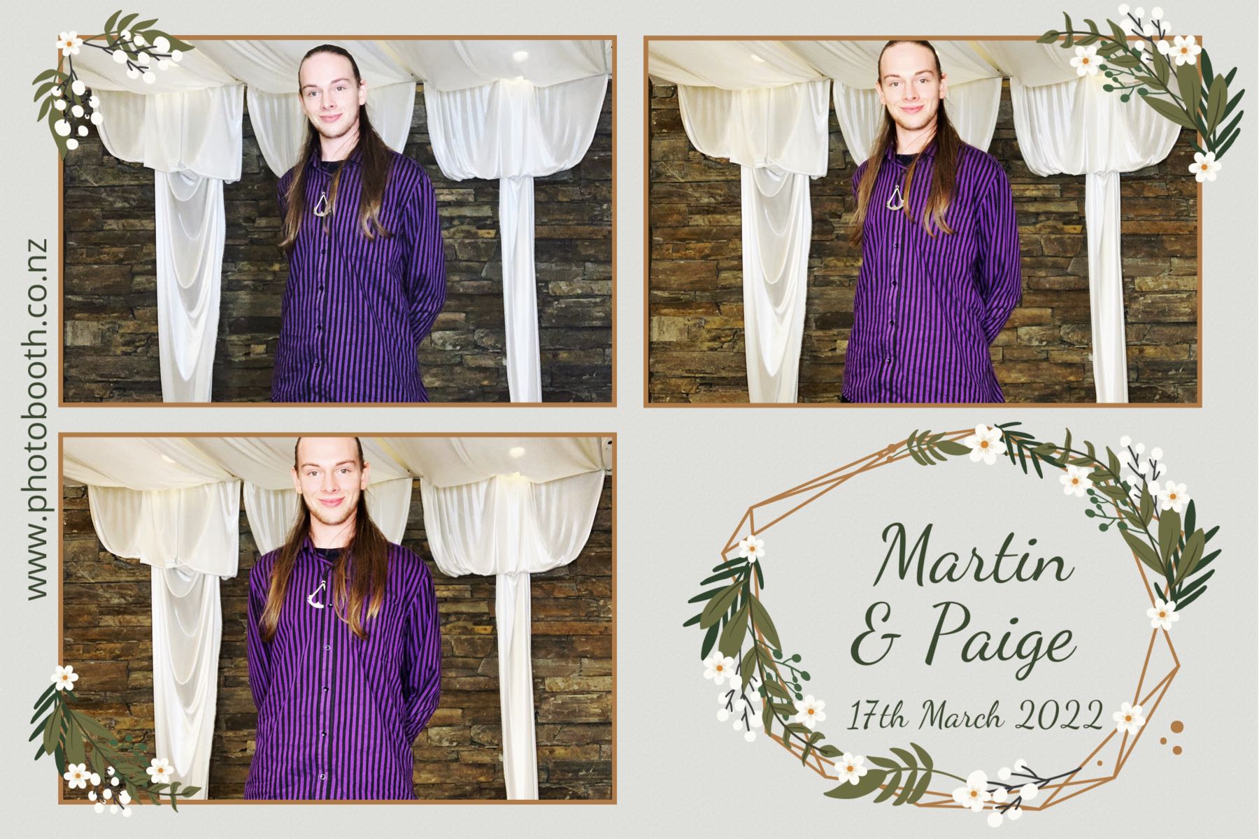 Martin & Paige's Wedding | View more photos from the event at gallery.photobooth.co.nz/u/SelfieCentral/Martin-Paiges-Wedding