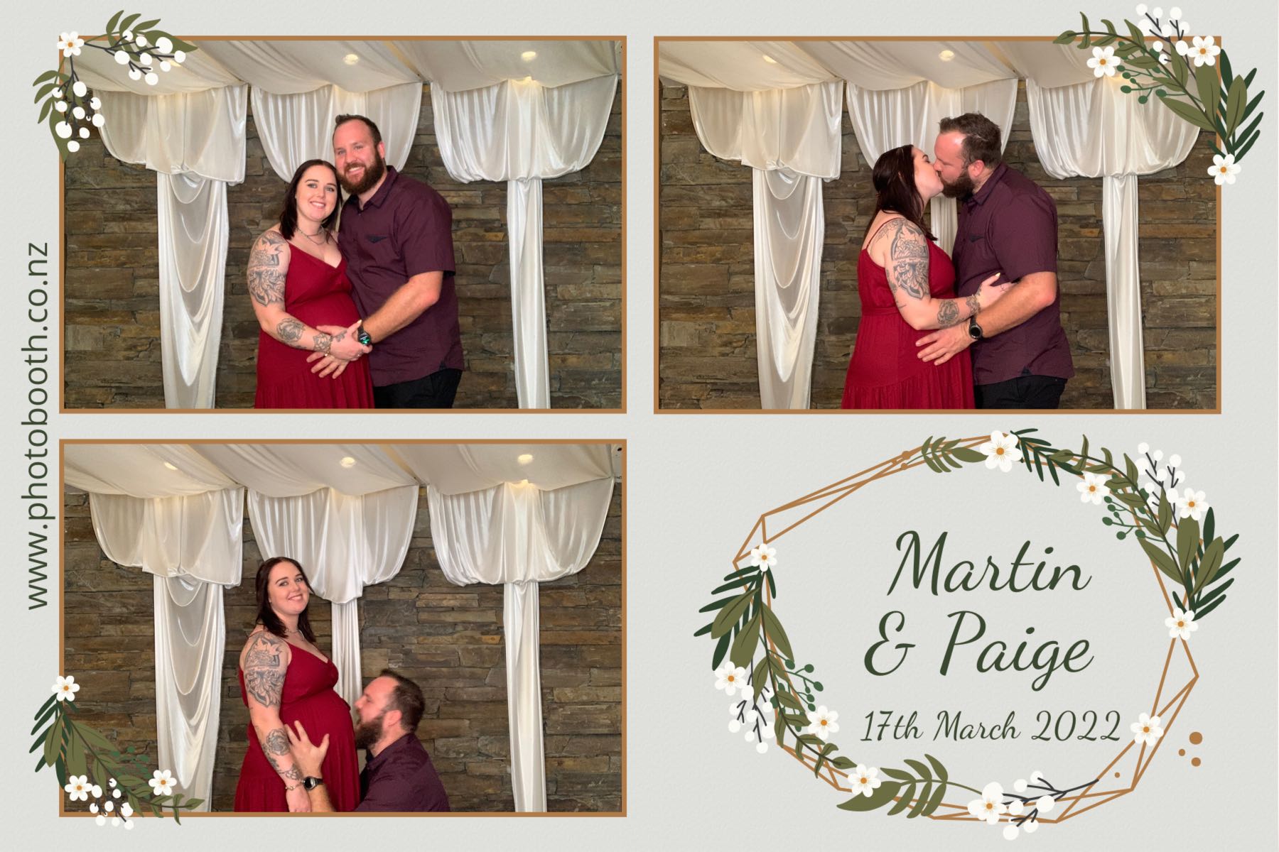 Martin & Paige's Wedding | View more photos from the event at gallery.photobooth.co.nz/u/SelfieCentral/Martin-Paiges-Wedding