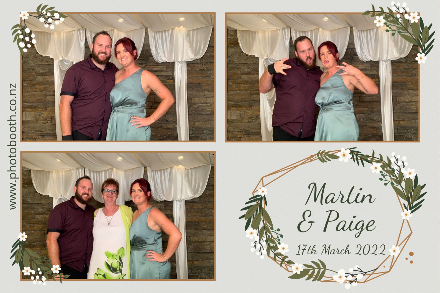 Martin & Paige's Wedding | View more photos from the event at gallery.photobooth.co.nz/u/SelfieCentral/Martin-Paiges-Wedding