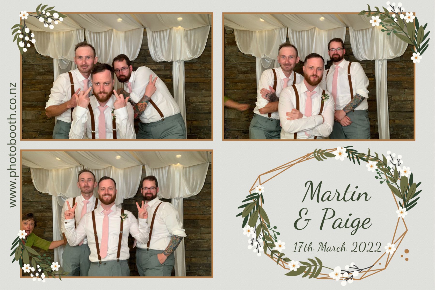 Martin & Paige's Wedding | View more photos from the event at gallery.photobooth.co.nz/u/SelfieCentral/Martin-Paiges-Wedding