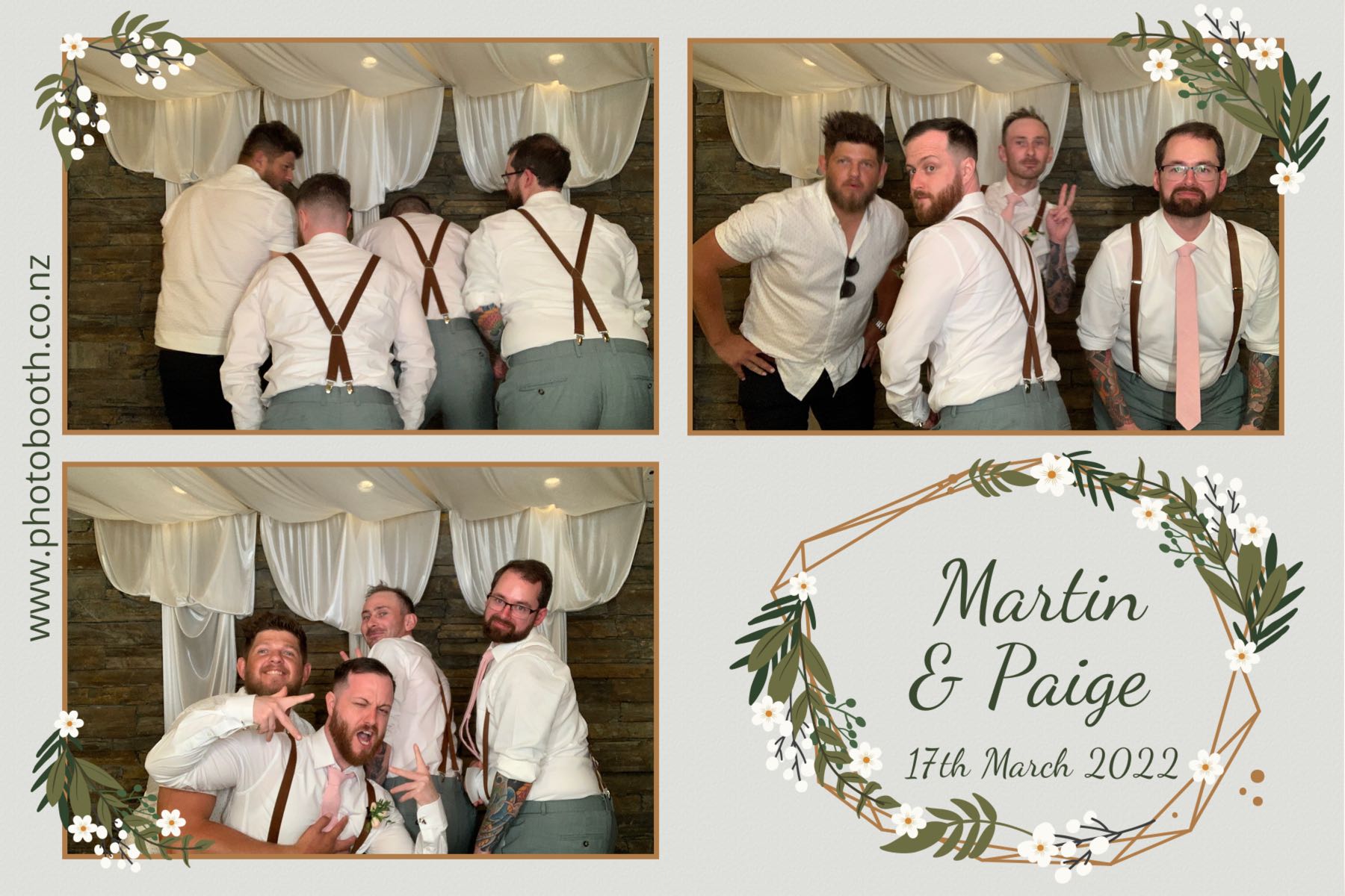 Martin & Paige's Wedding | View more photos from the event at gallery.photobooth.co.nz/u/SelfieCentral/Martin-Paiges-Wedding