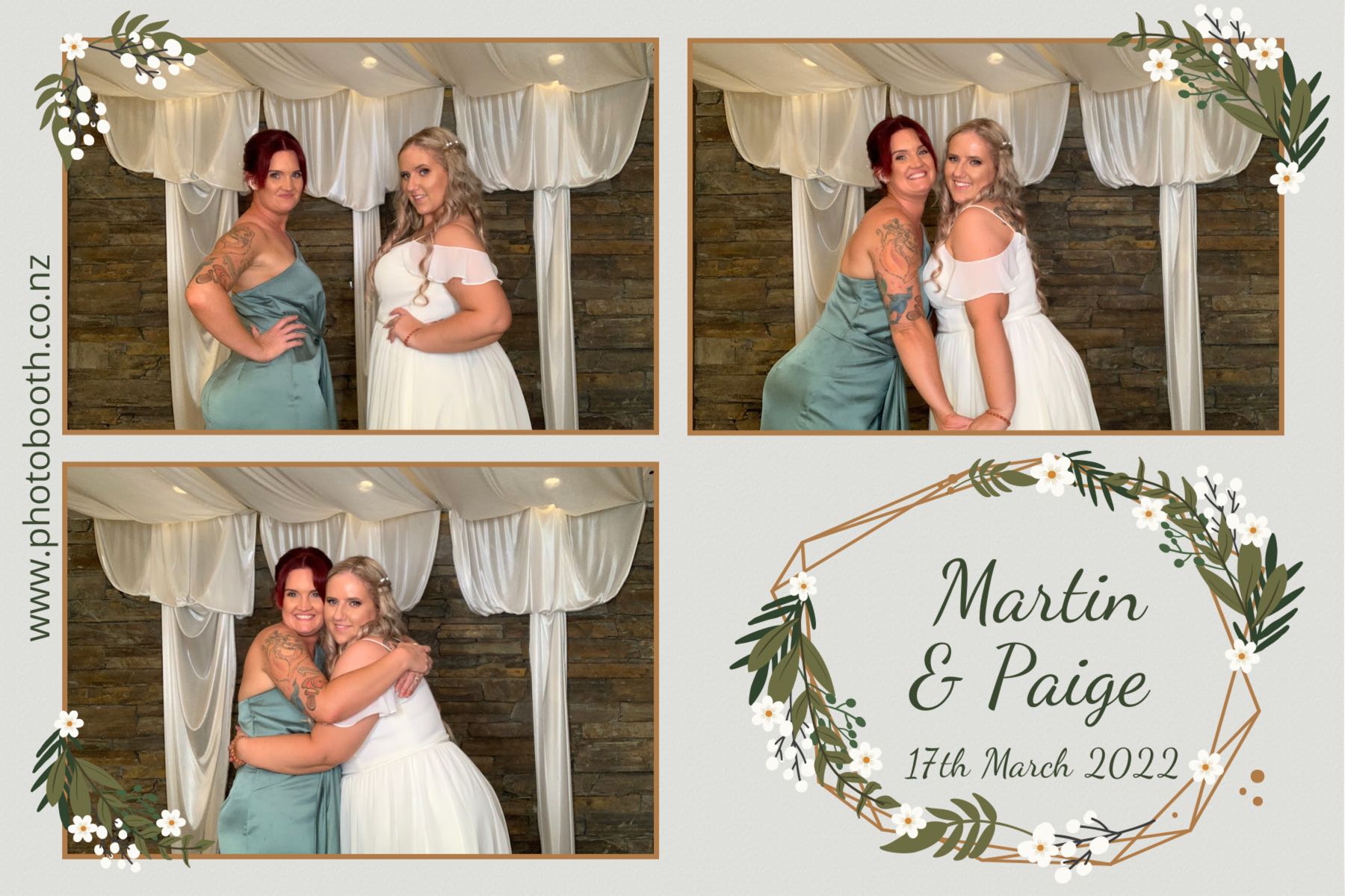 Martin & Paige's Wedding | View more photos from the event at gallery.photobooth.co.nz/u/SelfieCentral/Martin-Paiges-Wedding
