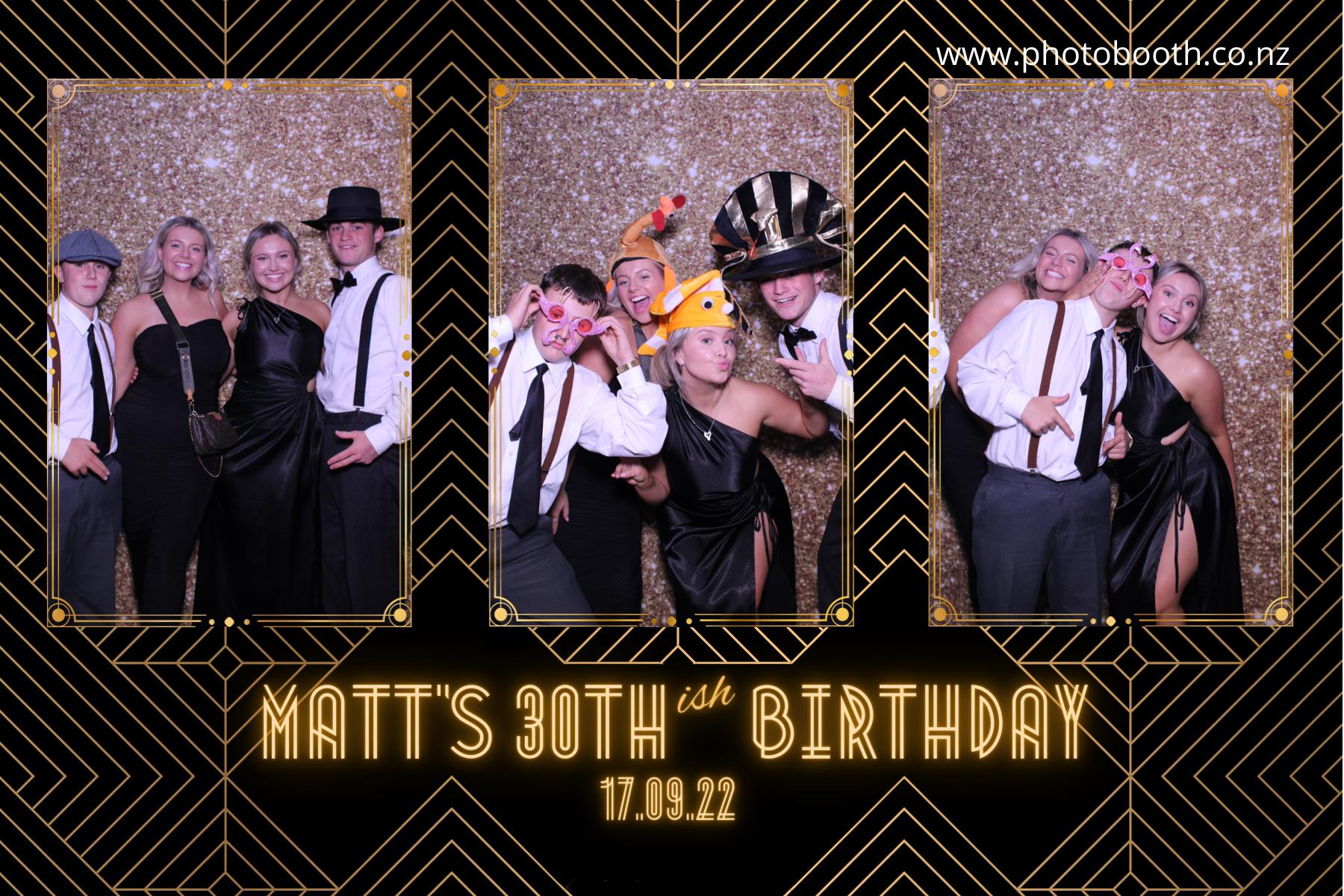 Matt's 30th (ish) Birthday | View more photos from the event at gallery.photobooth.co.nz/u/SelfieCentral/Matts-30th-ish-Birthday