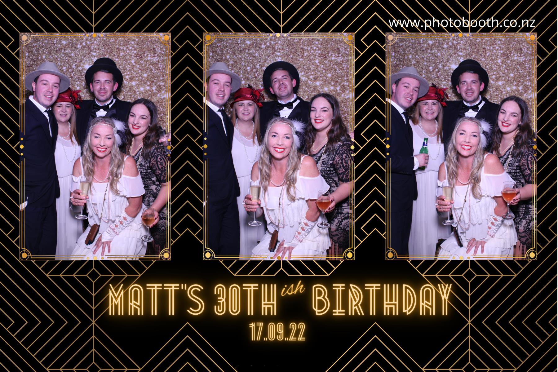 Matt's 30th (ish) Birthday | View more photos from the event at gallery.photobooth.co.nz/u/SelfieCentral/Matts-30th-ish-Birthday