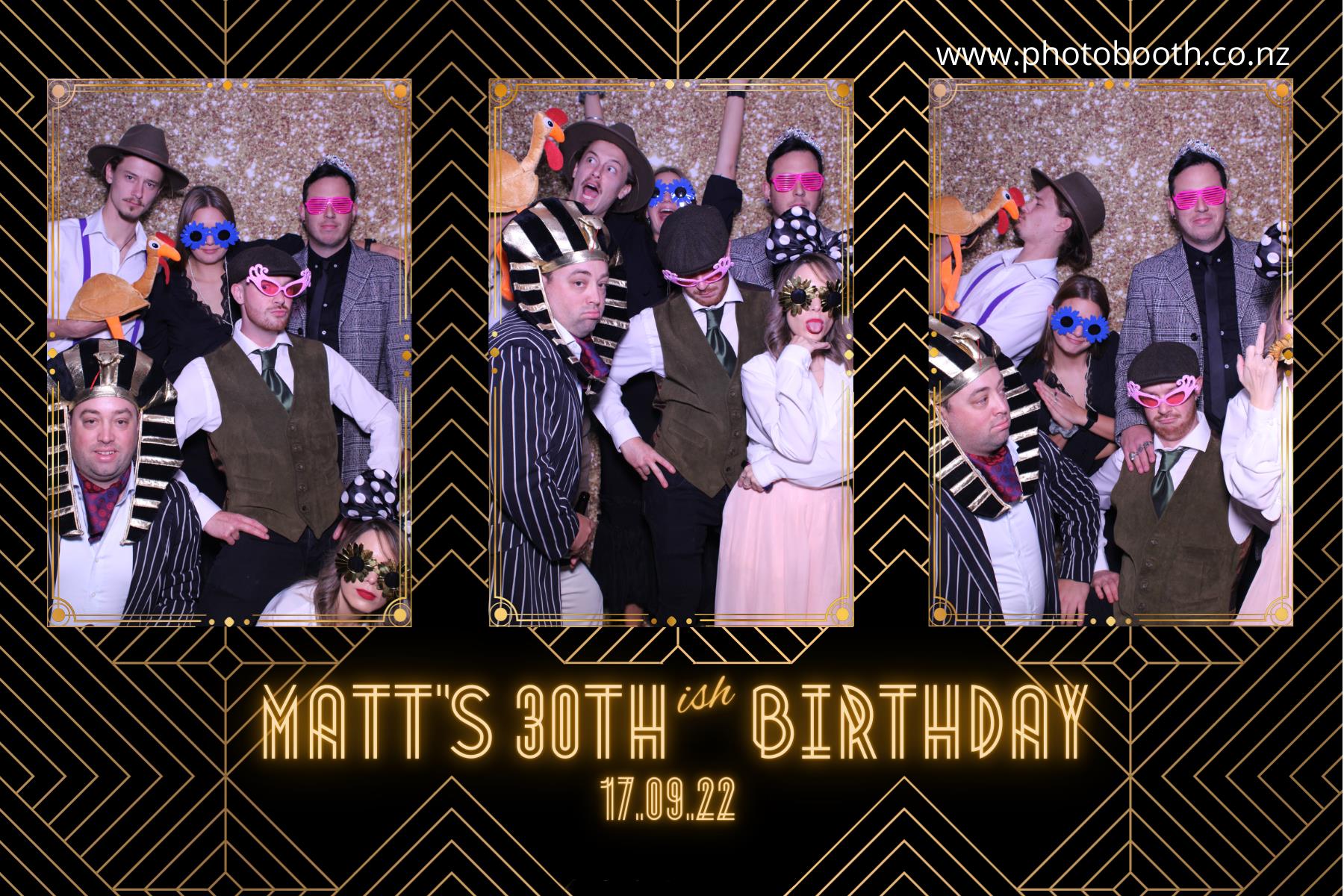 Matt's 30th (ish) Birthday | View more photos from the event at gallery.photobooth.co.nz/u/SelfieCentral/Matts-30th-ish-Birthday
