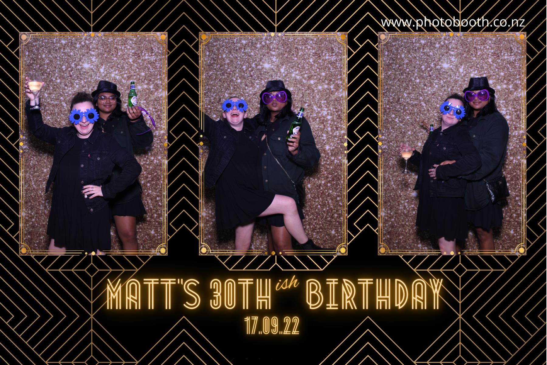 Matt's 30th (ish) Birthday | View more photos from the event at gallery.photobooth.co.nz/u/SelfieCentral/Matts-30th-ish-Birthday