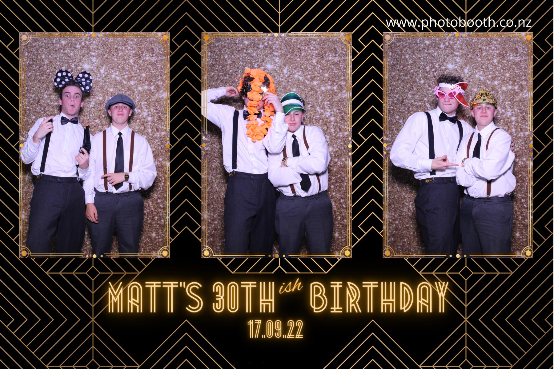 Matt's 30th (ish) Birthday | View more photos from the event at gallery.photobooth.co.nz/u/SelfieCentral/Matts-30th-ish-Birthday