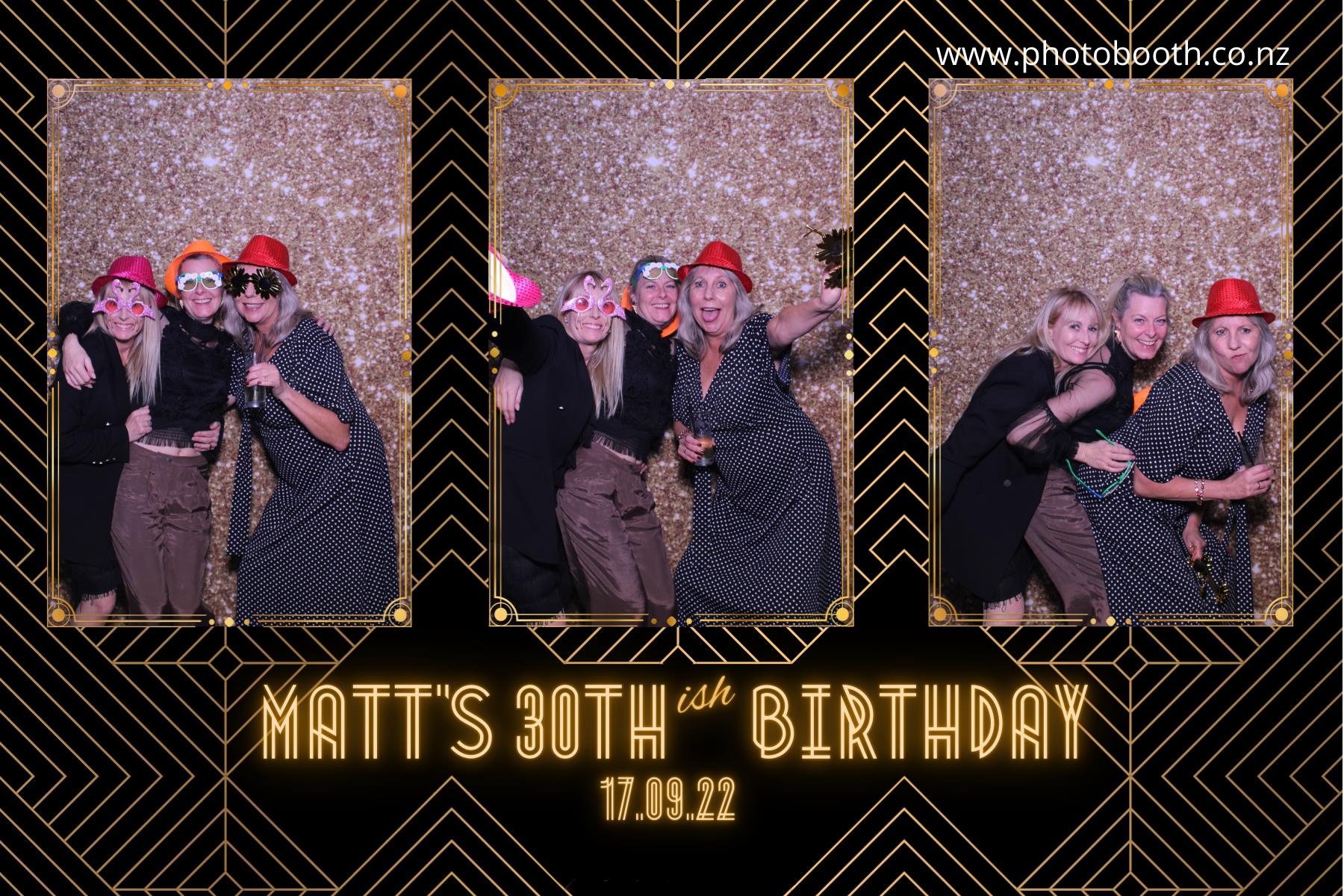 Matt's 30th (ish) Birthday | View more photos from the event at gallery.photobooth.co.nz/u/SelfieCentral/Matts-30th-ish-Birthday