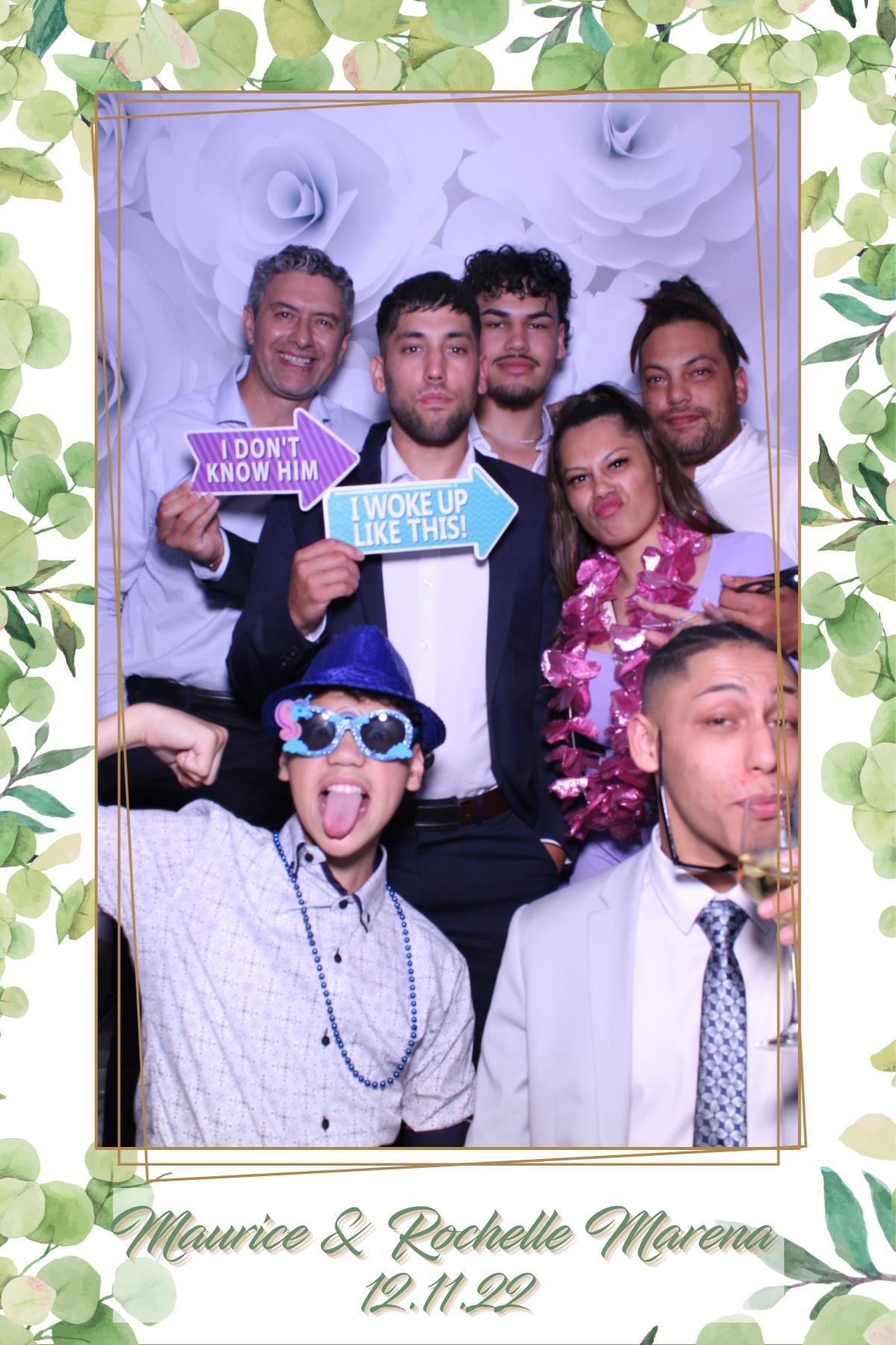 Maurice & Rochelle's Marena | View more photos from the event at gallery.photobooth.co.nz/u/SelfieCentral/Maurice-Rochelles-Marena