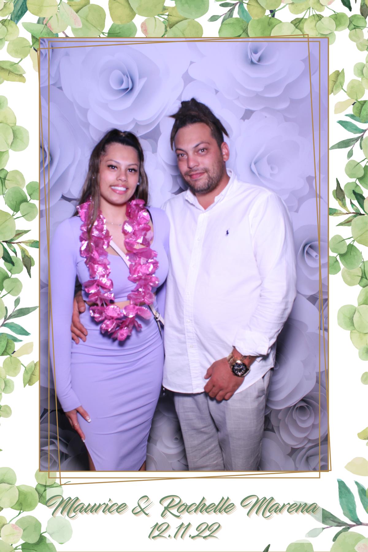 Maurice & Rochelle's Marena | View more photos from the event at gallery.photobooth.co.nz/u/SelfieCentral/Maurice-Rochelles-Marena
