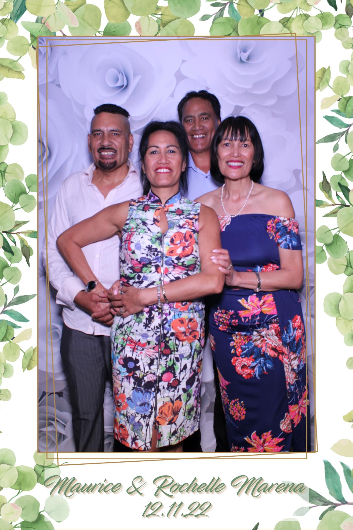 Maurice & Rochelle's Marena | View more photos from the event at gallery.photobooth.co.nz/u/SelfieCentral/Maurice-Rochelles-Marena