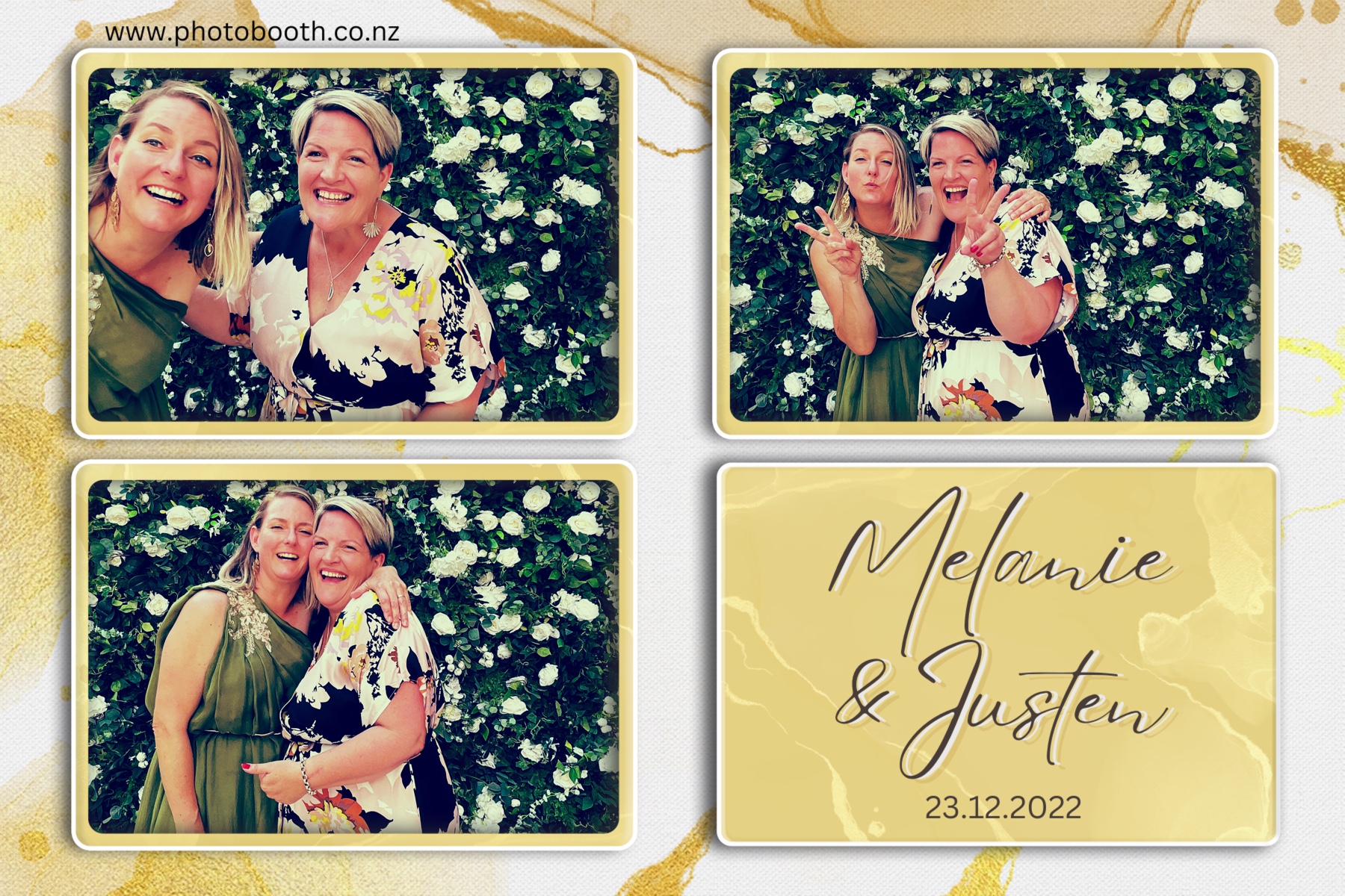 Melanie & Justen's Wedding | View more photos from the event at gallery.photobooth.co.nz/u/SelfieCentral/Melanie-Justens-Wedding