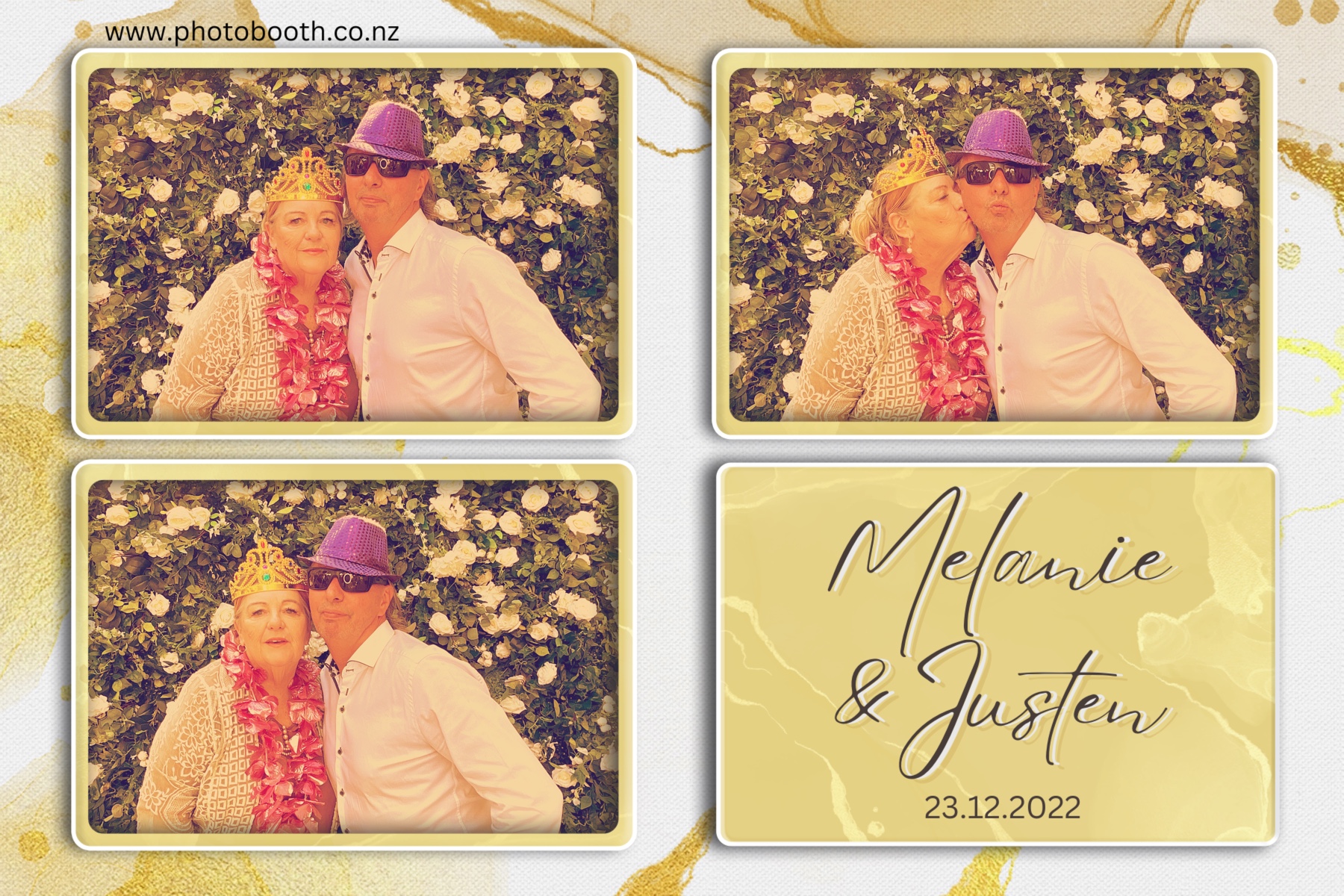 Melanie & Justen's Wedding | View more photos from the event at gallery.photobooth.co.nz/u/SelfieCentral/Melanie-Justens-Wedding