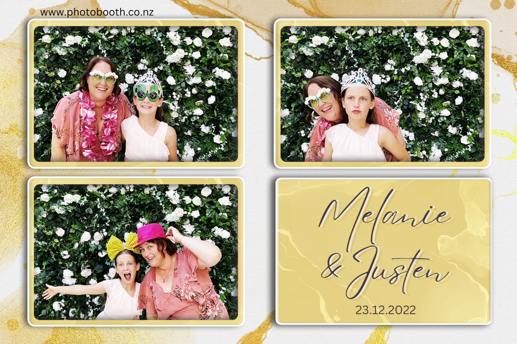 Melanie & Justen's Wedding | View more photos from the event at gallery.photobooth.co.nz/u/SelfieCentral/Melanie-Justens-Wedding