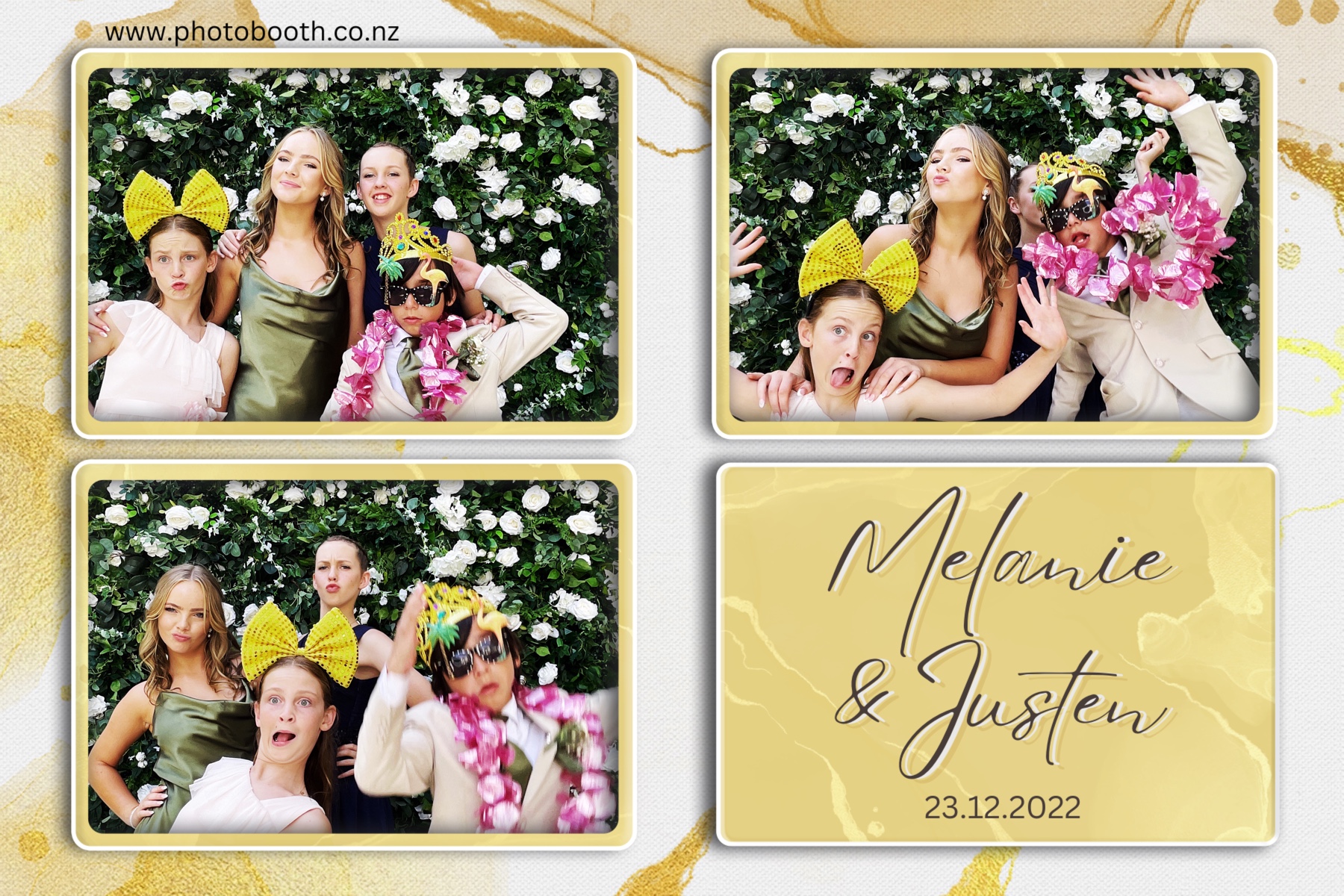 Melanie & Justen's Wedding | View more photos from the event at gallery.photobooth.co.nz/u/SelfieCentral/Melanie-Justens-Wedding
