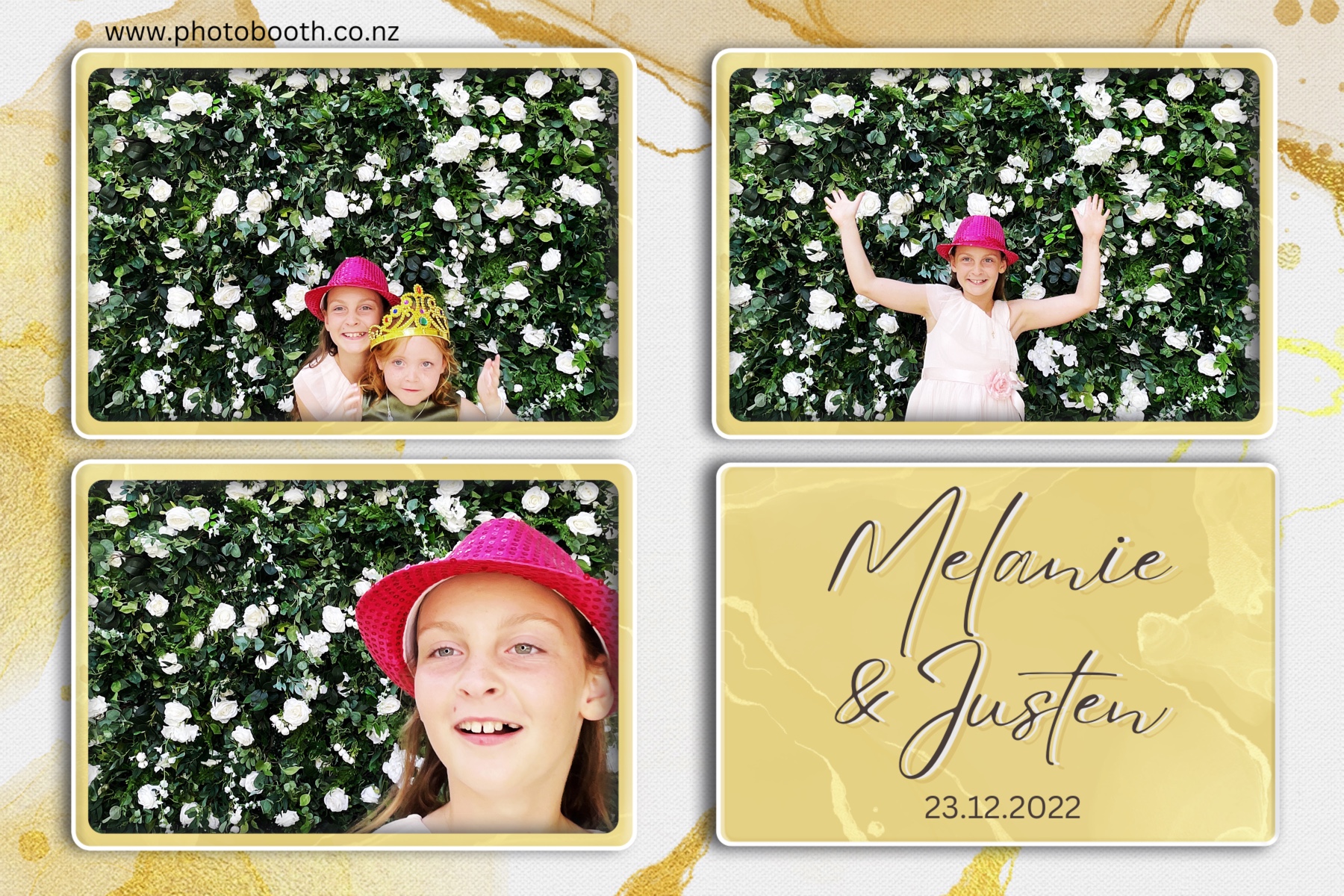 Melanie & Justen's Wedding | View more photos from the event at gallery.photobooth.co.nz/u/SelfieCentral/Melanie-Justens-Wedding