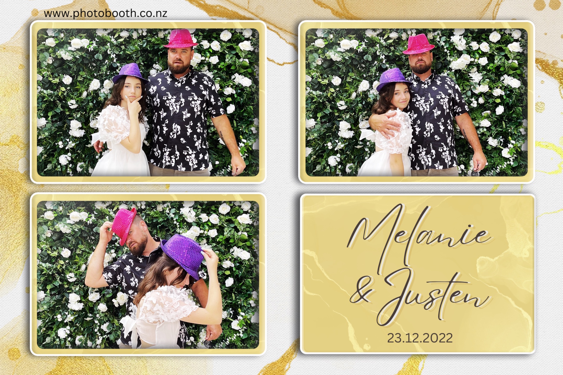 Melanie & Justen's Wedding | View more photos from the event at gallery.photobooth.co.nz/u/SelfieCentral/Melanie-Justens-Wedding