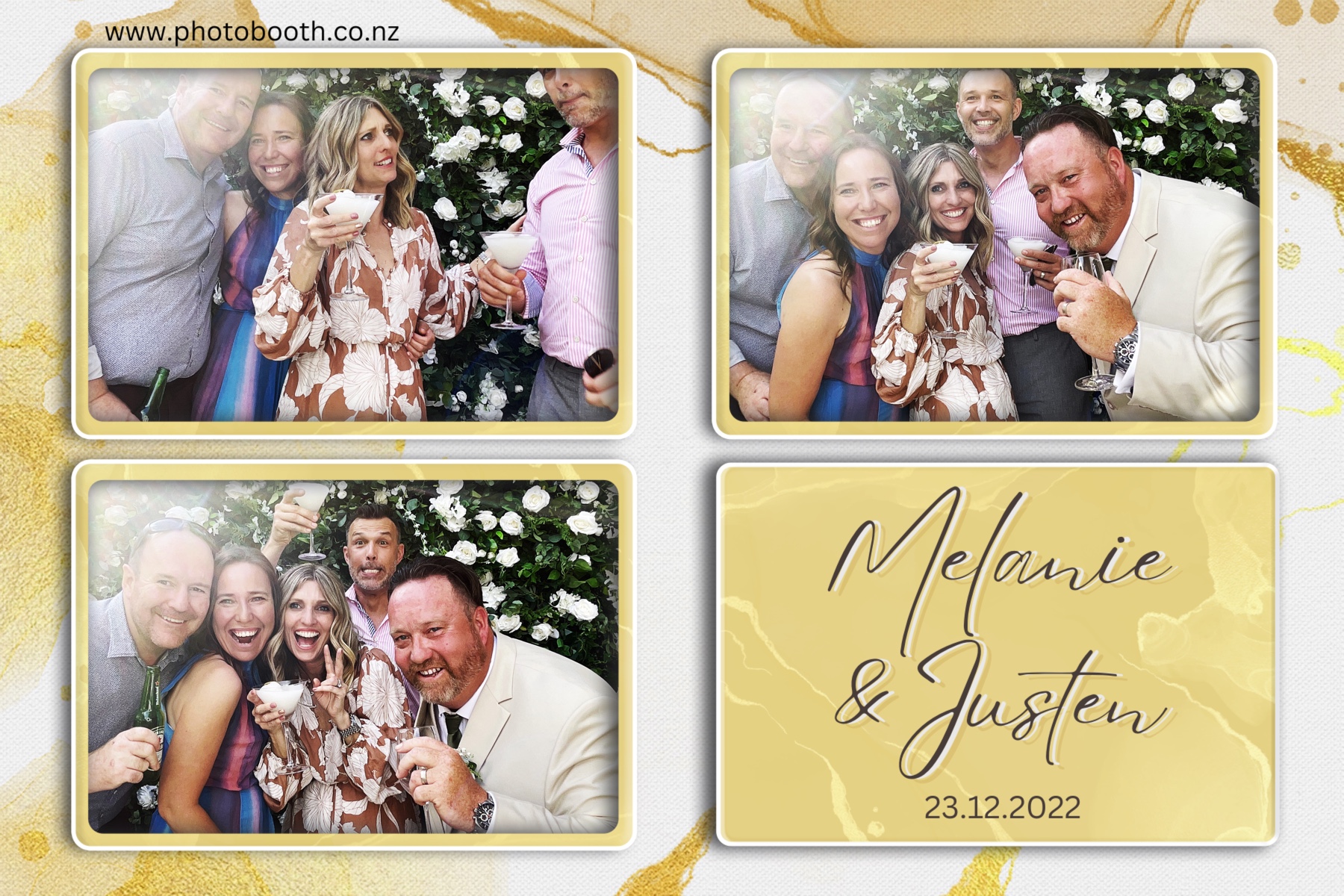 Melanie & Justen's Wedding | View more photos from the event at gallery.photobooth.co.nz/u/SelfieCentral/Melanie-Justens-Wedding