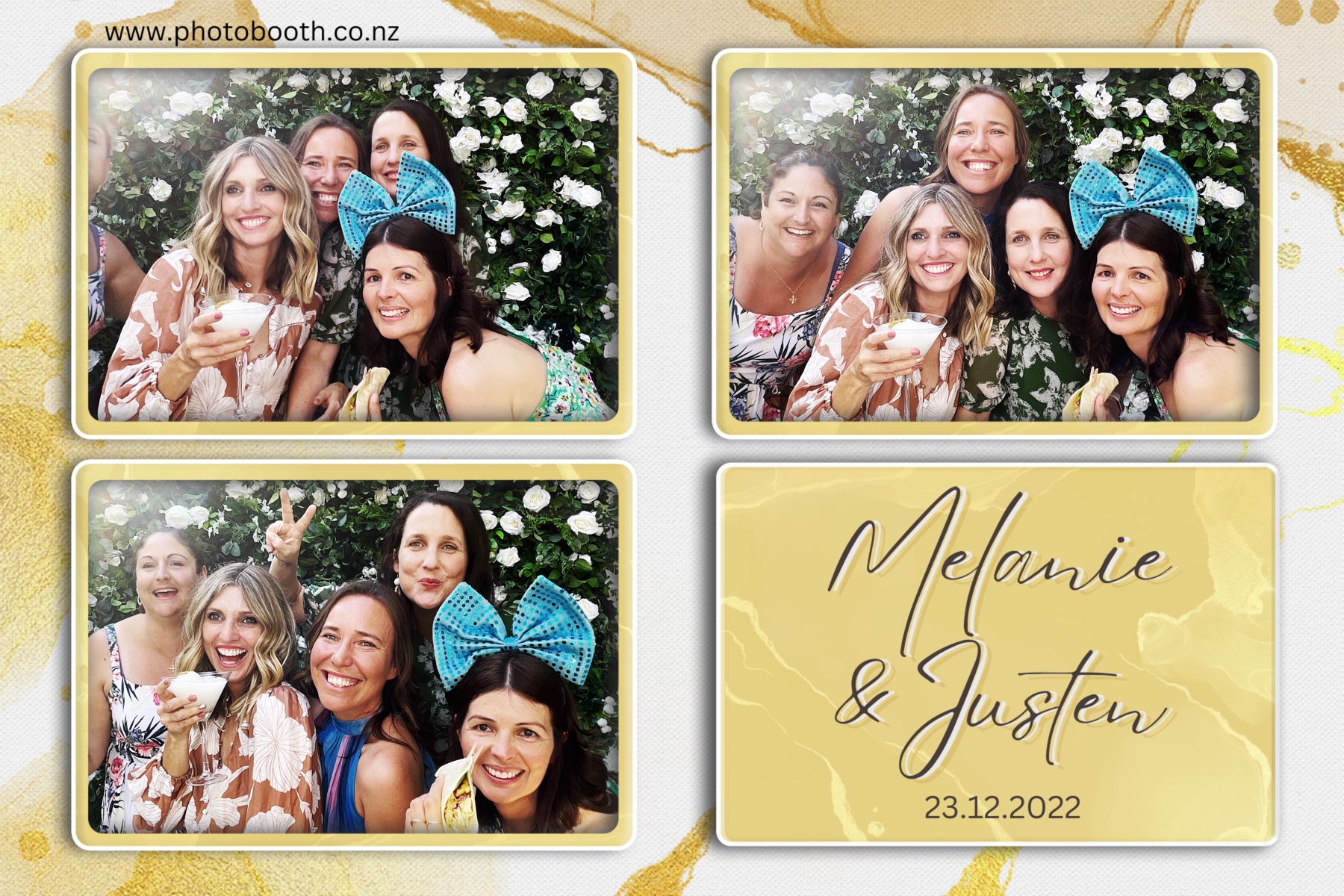 Melanie & Justen's Wedding | View more photos from the event at gallery.photobooth.co.nz/u/SelfieCentral/Melanie-Justens-Wedding
