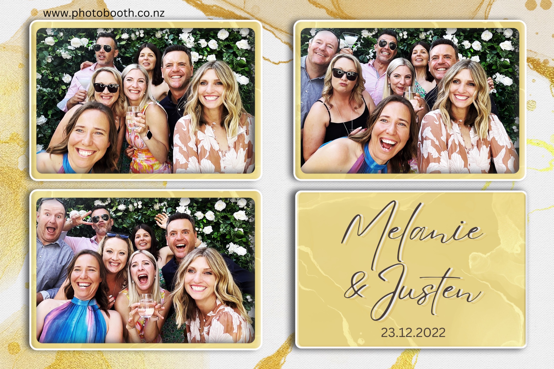 Melanie & Justen's Wedding | View more photos from the event at gallery.photobooth.co.nz/u/SelfieCentral/Melanie-Justens-Wedding