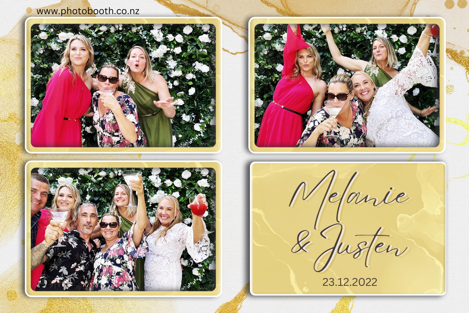 Melanie & Justen's Wedding | View more photos from the event at gallery.photobooth.co.nz/u/SelfieCentral/Melanie-Justens-Wedding