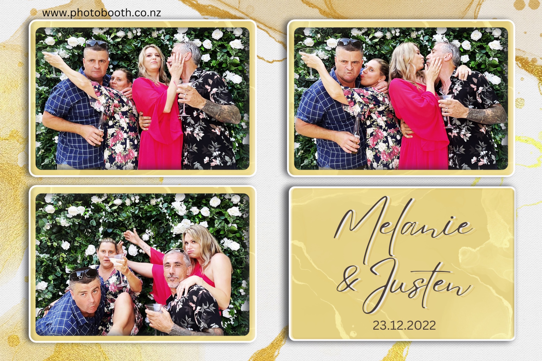 Melanie & Justen's Wedding | View more photos from the event at gallery.photobooth.co.nz/u/SelfieCentral/Melanie-Justens-Wedding