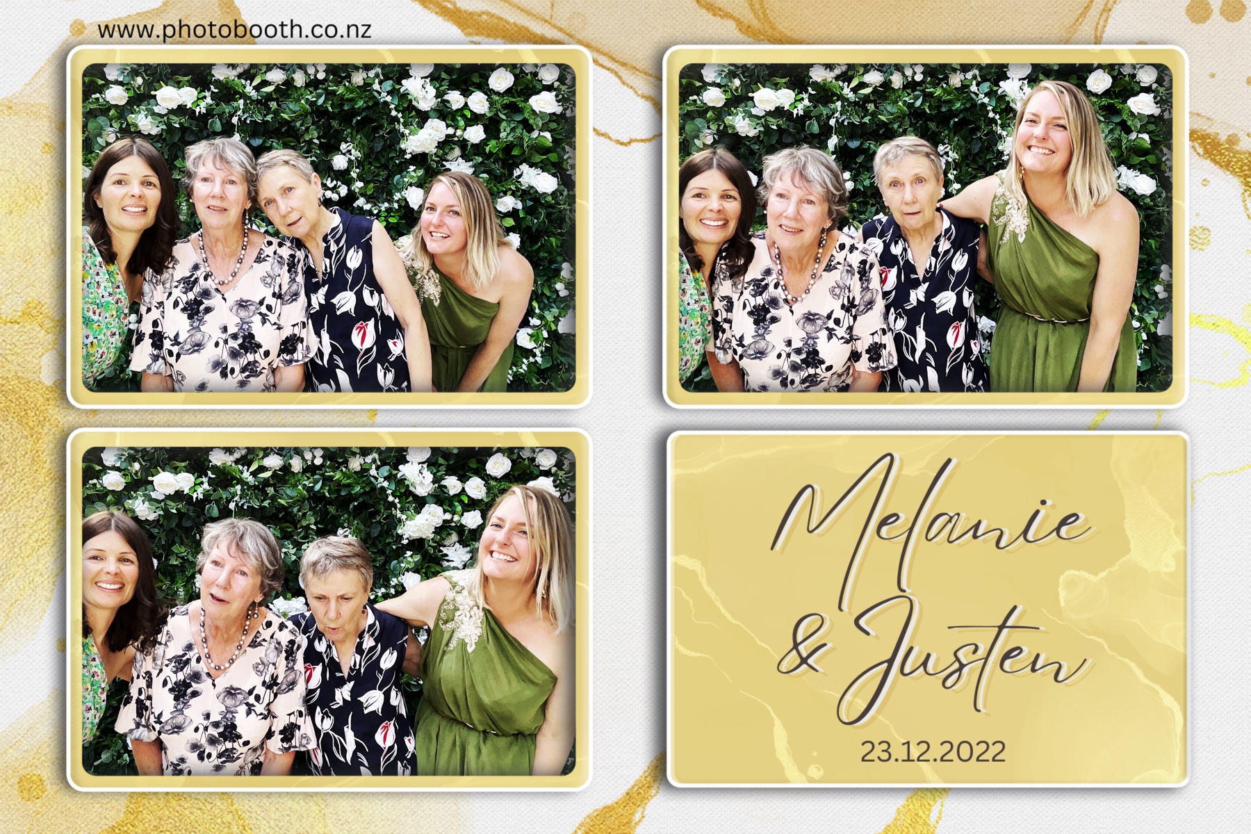 Melanie & Justen's Wedding | View more photos from the event at gallery.photobooth.co.nz/u/SelfieCentral/Melanie-Justens-Wedding