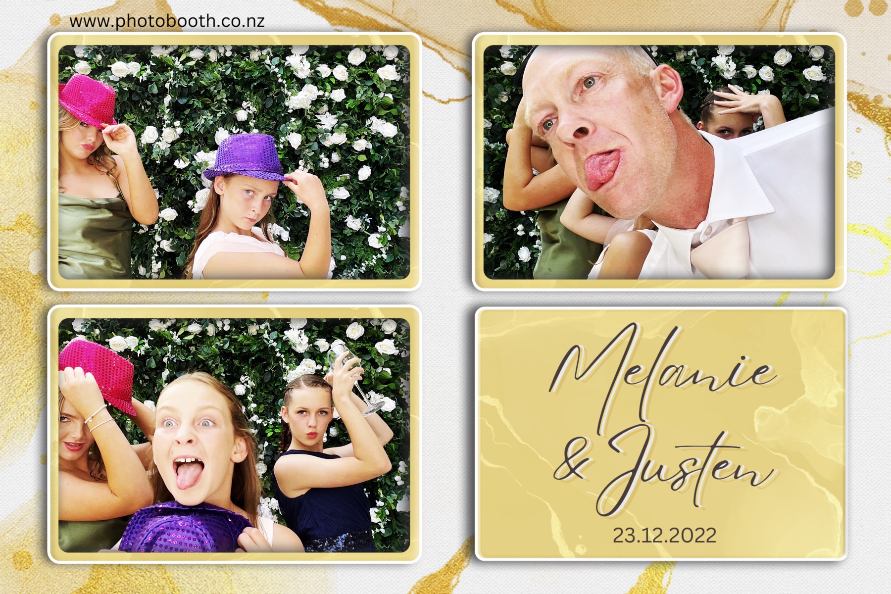 Melanie & Justen's Wedding | View more photos from the event at gallery.photobooth.co.nz/u/SelfieCentral/Melanie-Justens-Wedding