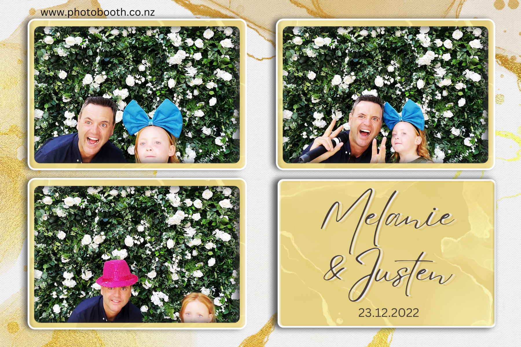 Melanie & Justen's Wedding | View more photos from the event at gallery.photobooth.co.nz/u/SelfieCentral/Melanie-Justens-Wedding