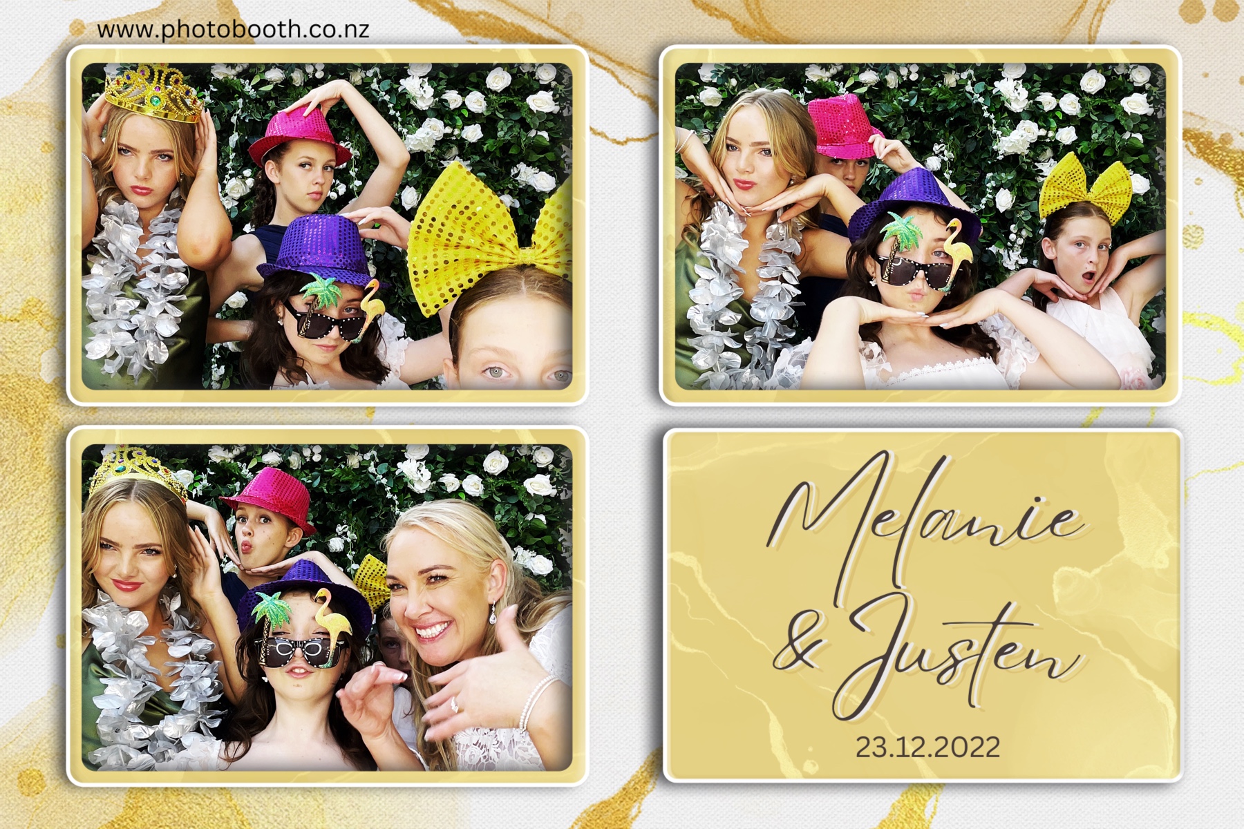 Melanie & Justen's Wedding | View more photos from the event at gallery.photobooth.co.nz/u/SelfieCentral/Melanie-Justens-Wedding
