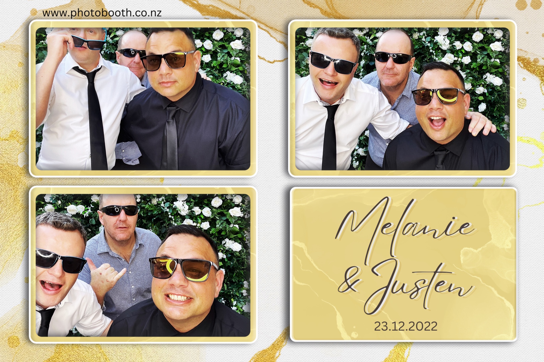 Melanie & Justen's Wedding | View more photos from the event at gallery.photobooth.co.nz/u/SelfieCentral/Melanie-Justens-Wedding
