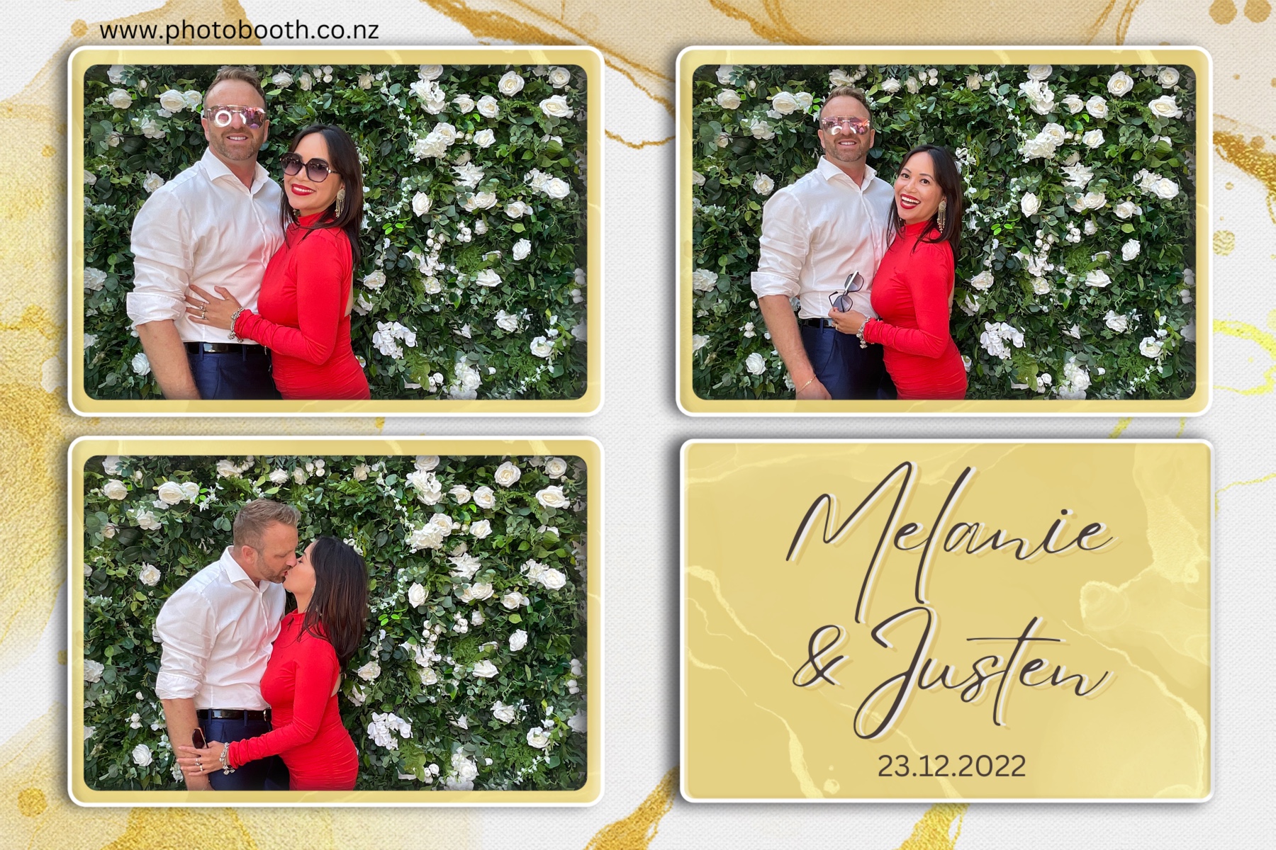 Melanie & Justen's Wedding | View more photos from the event at gallery.photobooth.co.nz/u/SelfieCentral/Melanie-Justens-Wedding