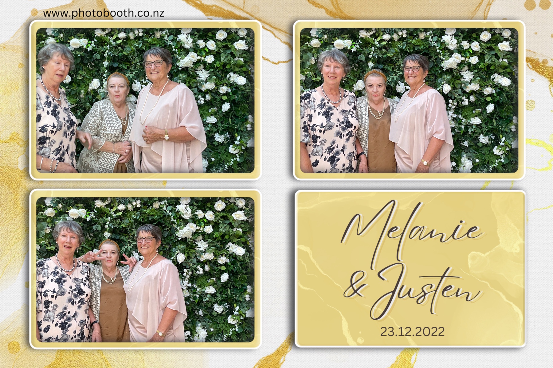 Melanie & Justen's Wedding | View more photos from the event at gallery.photobooth.co.nz/u/SelfieCentral/Melanie-Justens-Wedding