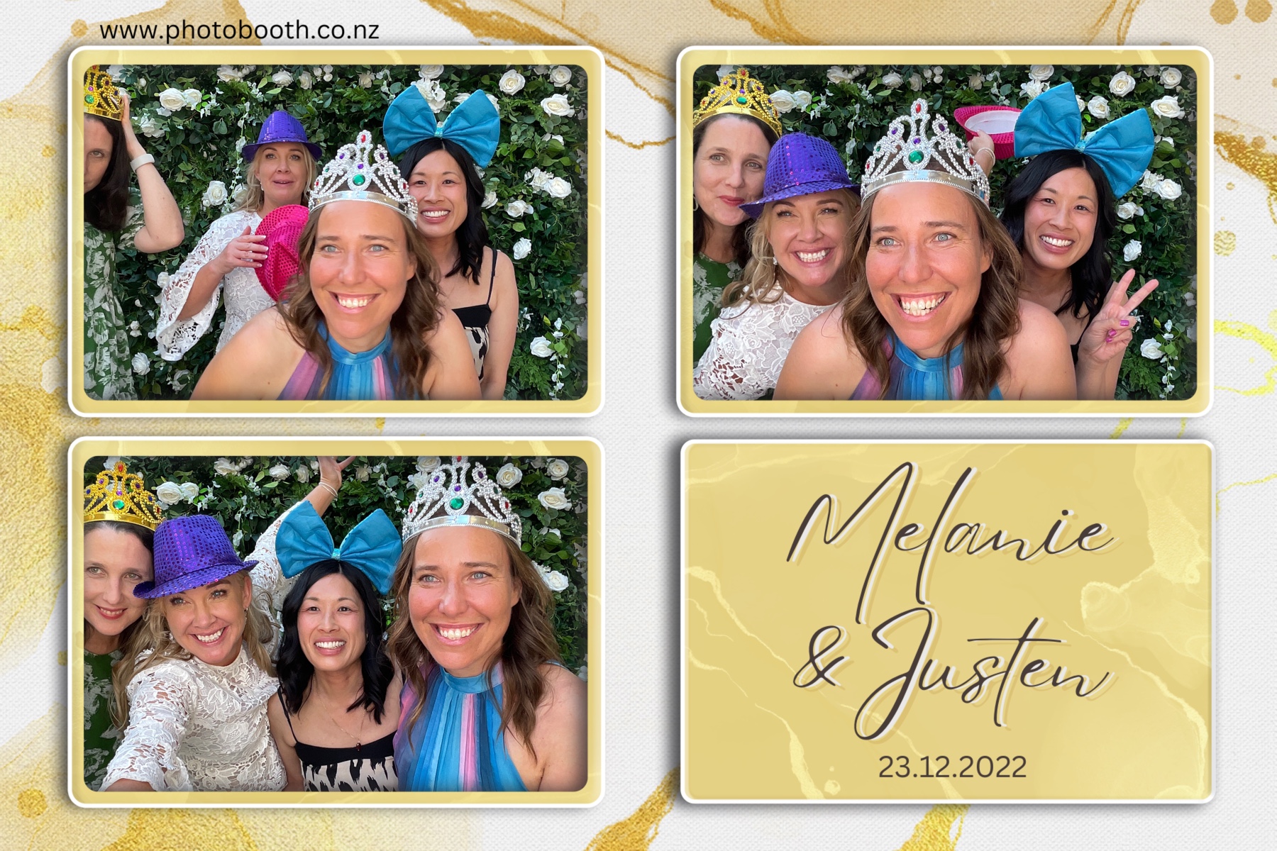 Melanie & Justen's Wedding | View more photos from the event at gallery.photobooth.co.nz/u/SelfieCentral/Melanie-Justens-Wedding