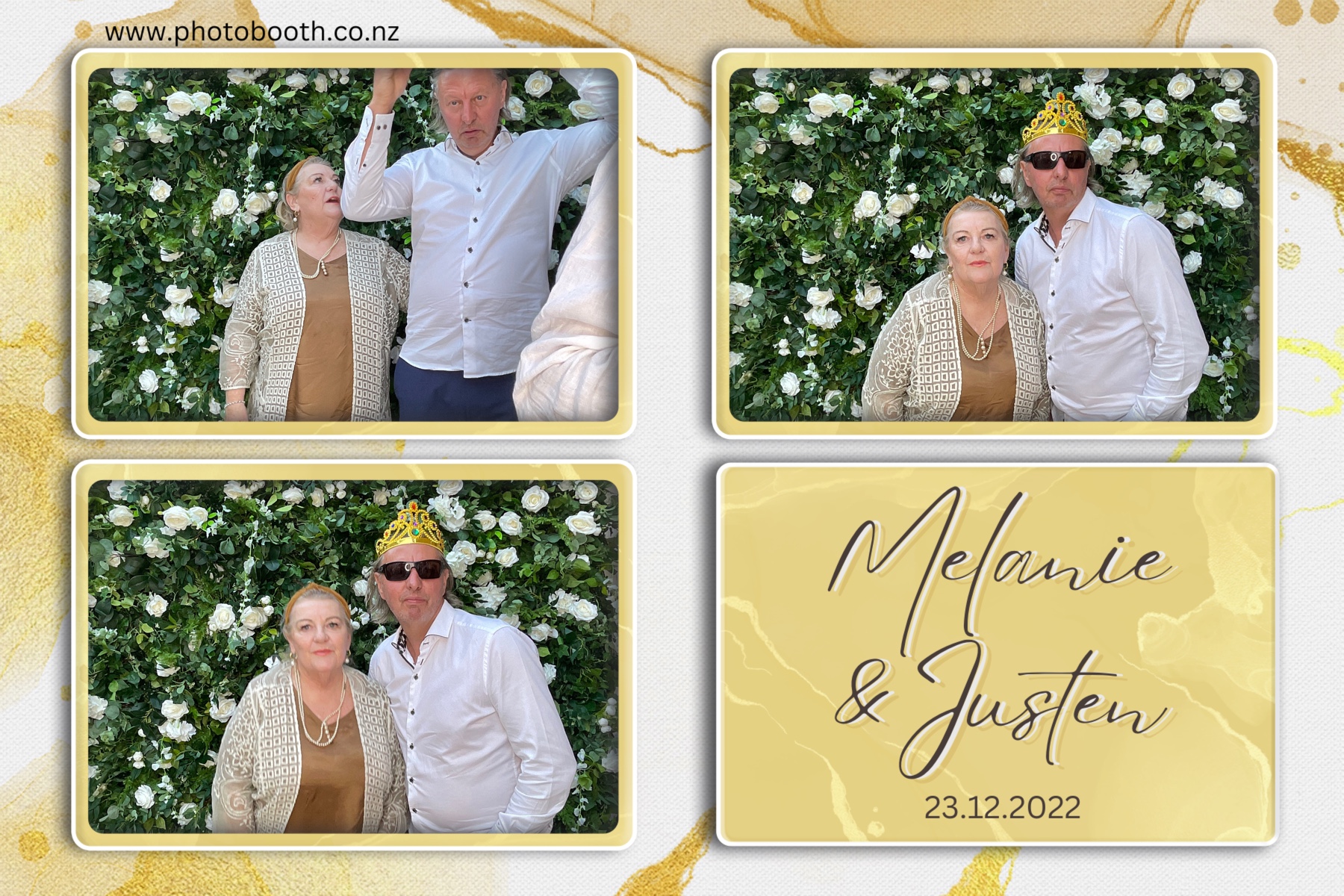 Melanie & Justen's Wedding | View more photos from the event at gallery.photobooth.co.nz/u/SelfieCentral/Melanie-Justens-Wedding