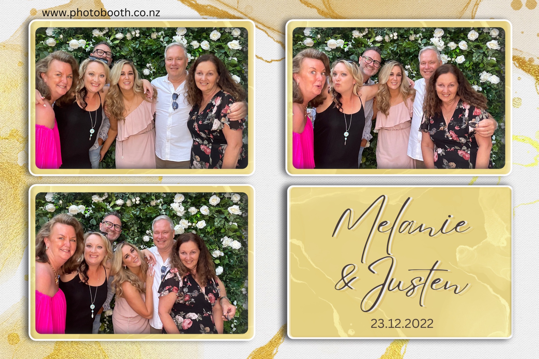 Melanie & Justen's Wedding | View more photos from the event at gallery.photobooth.co.nz/u/SelfieCentral/Melanie-Justens-Wedding