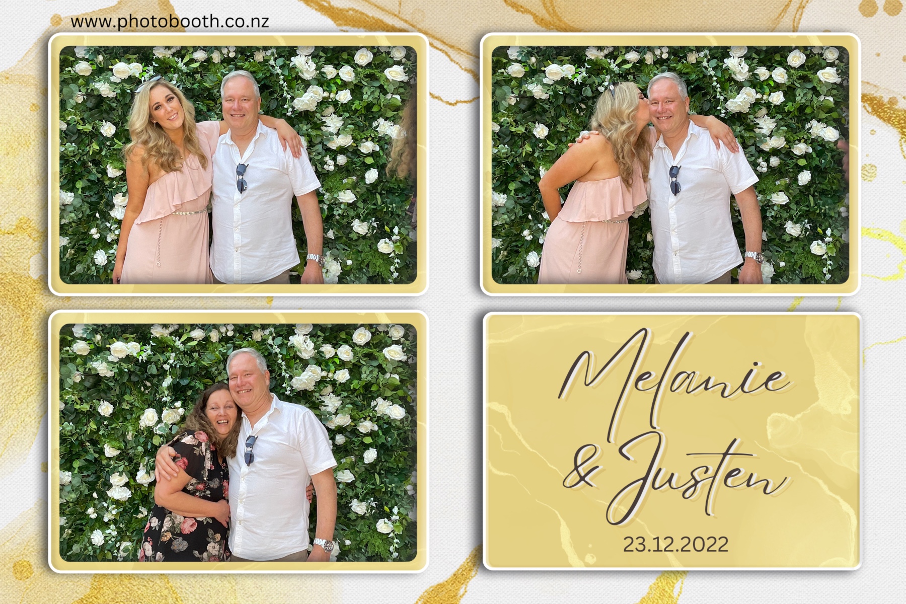 Melanie & Justen's Wedding | View more photos from the event at gallery.photobooth.co.nz/u/SelfieCentral/Melanie-Justens-Wedding