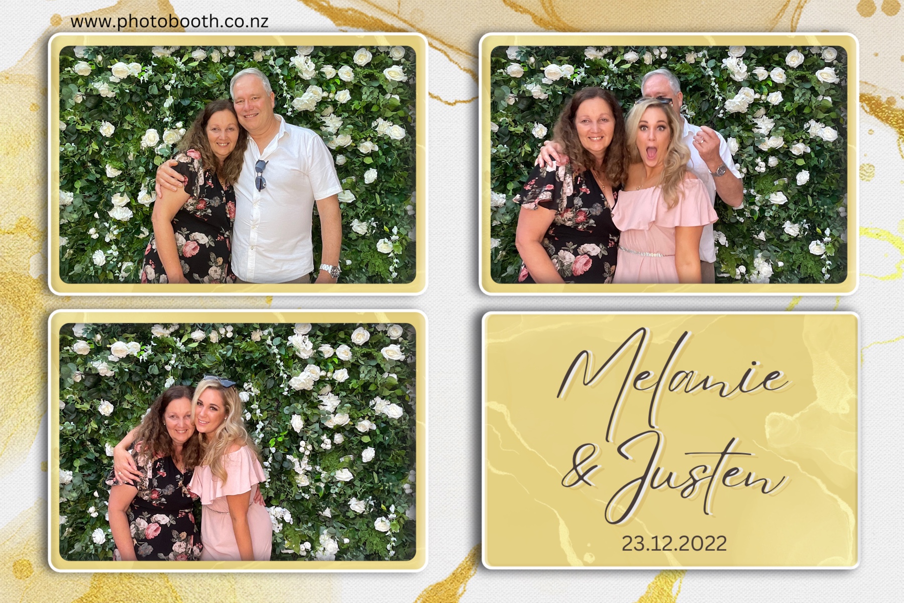 Melanie & Justen's Wedding | View more photos from the event at gallery.photobooth.co.nz/u/SelfieCentral/Melanie-Justens-Wedding
