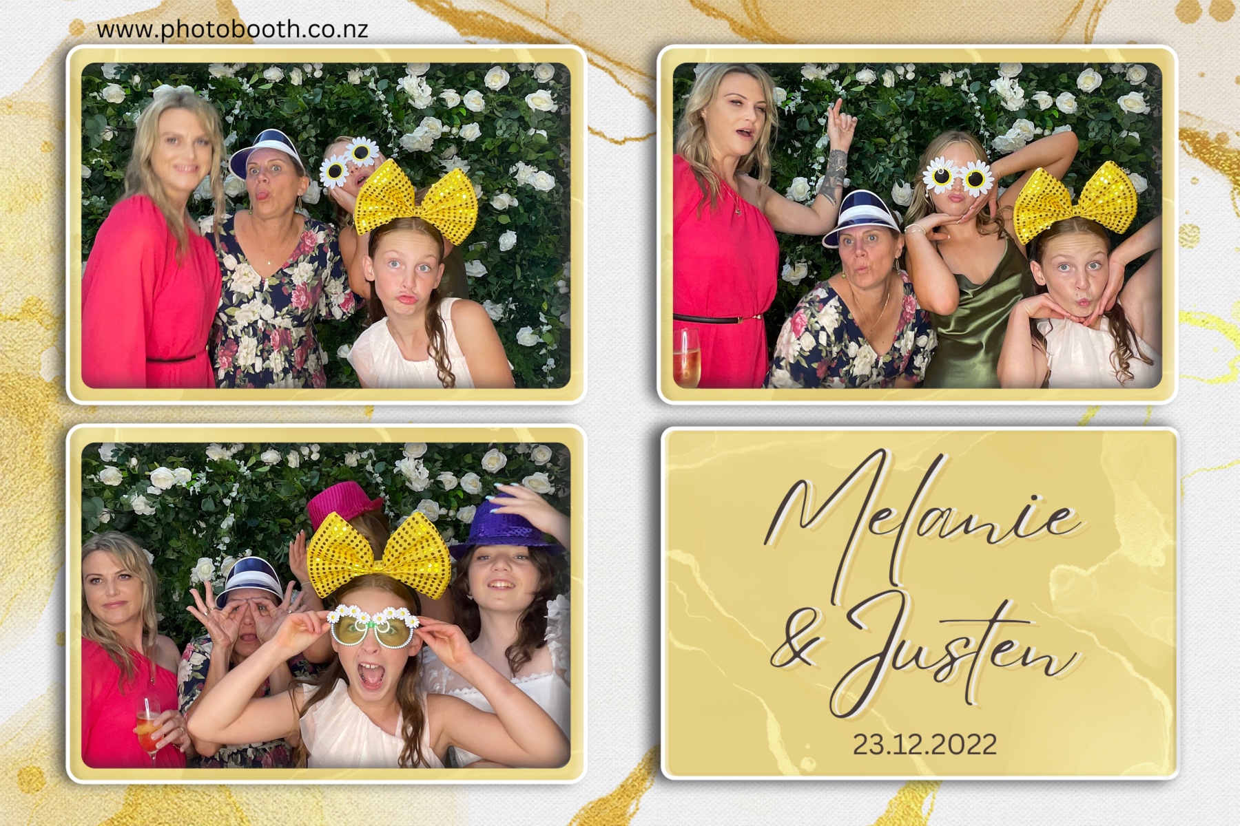 Melanie & Justen's Wedding | View more photos from the event at gallery.photobooth.co.nz/u/SelfieCentral/Melanie-Justens-Wedding