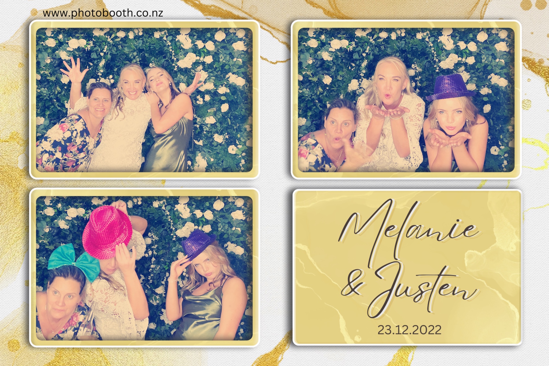 Melanie & Justen's Wedding | View more photos from the event at gallery.photobooth.co.nz/u/SelfieCentral/Melanie-Justens-Wedding