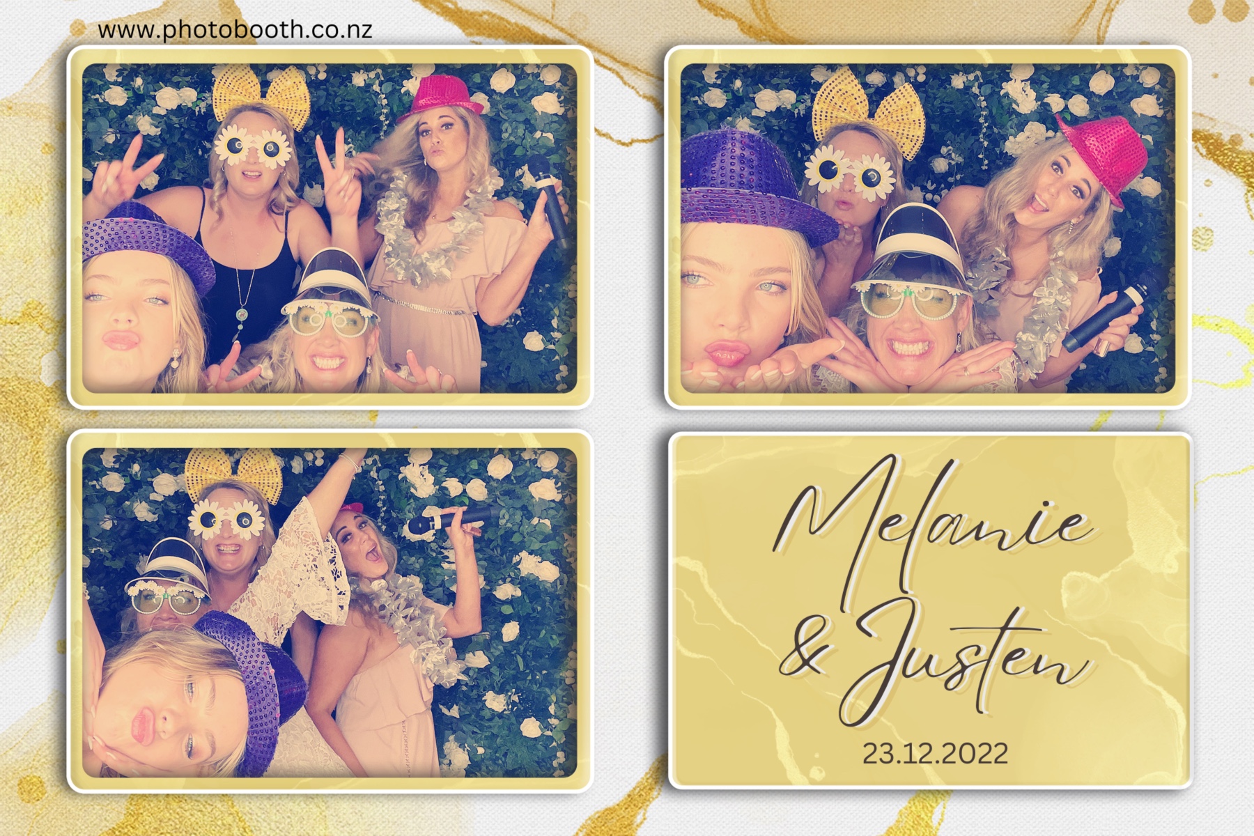 Melanie & Justen's Wedding | View more photos from the event at gallery.photobooth.co.nz/u/SelfieCentral/Melanie-Justens-Wedding